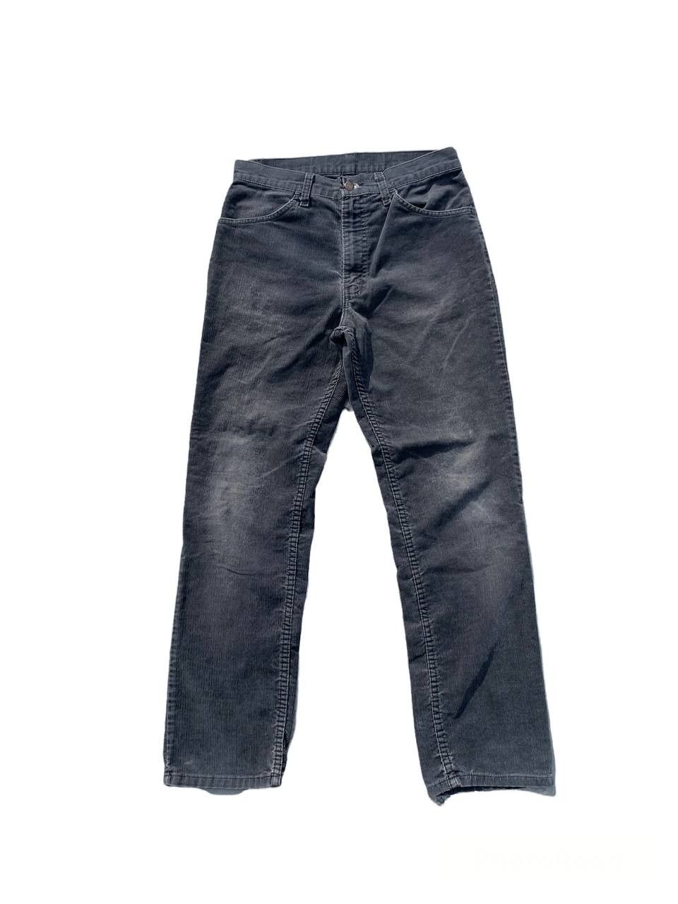 Levi's Levis 519 Vintage Thrashed Faded Black Corduroy Pants Size US 29 - 1 Thumbnail