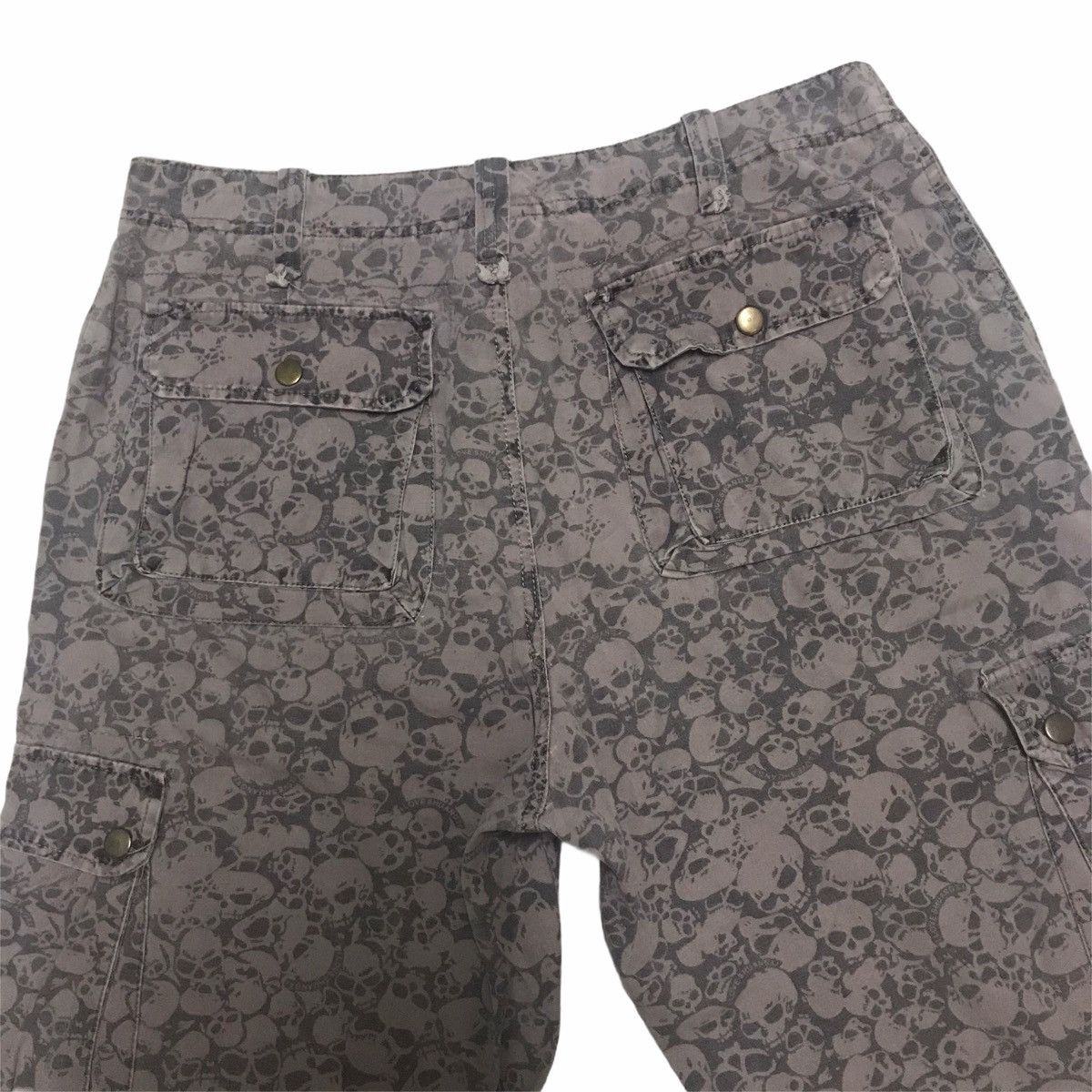 Neighborhood Vintage NEIGHBORHOOD Destusrio tecnico SKULL FULLPRINT Size US 32 / EU 48 - 5 Thumbnail