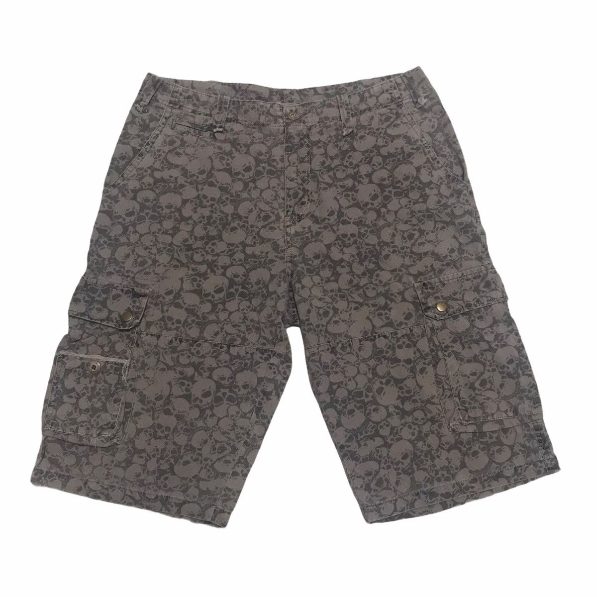 Neighborhood Vintage NEIGHBORHOOD Destusrio tecnico SKULL FULLPRINT Size US 32 / EU 48 - 2 Thumbnail