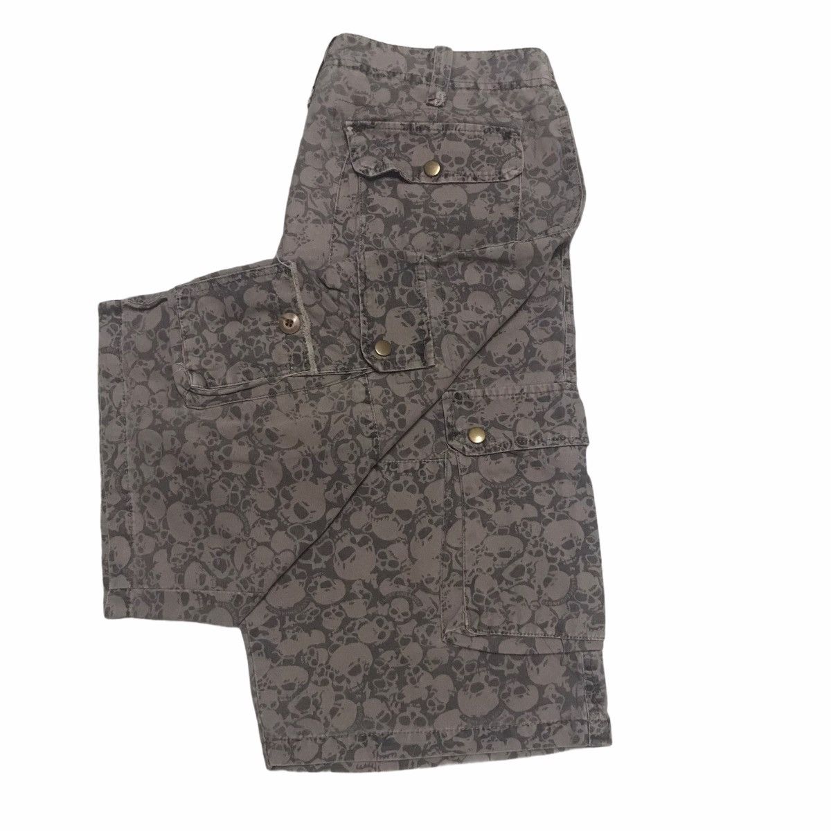 Neighborhood Vintage NEIGHBORHOOD Destusrio tecnico SKULL FULLPRINT Size US 32 / EU 48 - 1 Thumbnail
