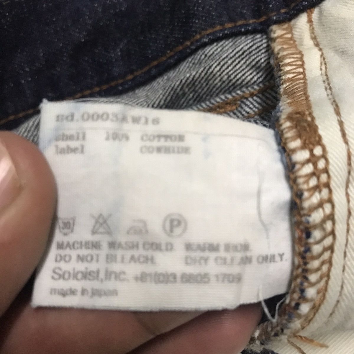 Number (N)ine Takahiro miyashita the soloist the jean Size US 28 / EU 44 - 9 Thumbnail