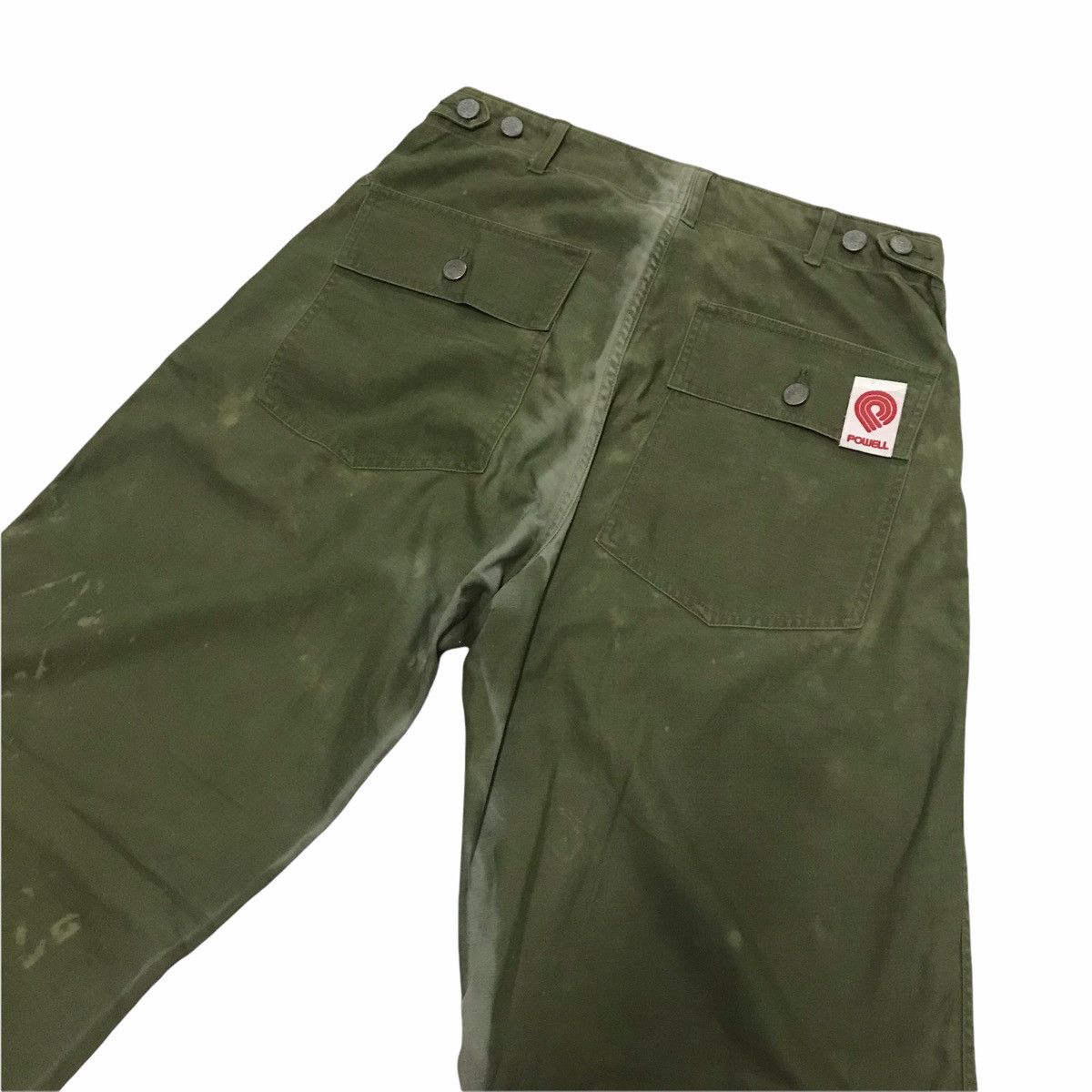 Powell Peralta Vintage Distressed Powell Peralta Cargo Army Pants Size US 30 / EU 46 - 5 Thumbnail
