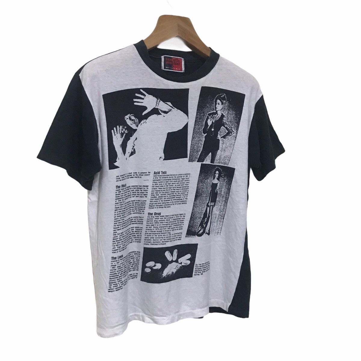 Band Tees Rare Vintage Ecstatic Anarchist by Butter field 90s Style Size US M / EU 48-50 / 2 - 4 Thumbnail