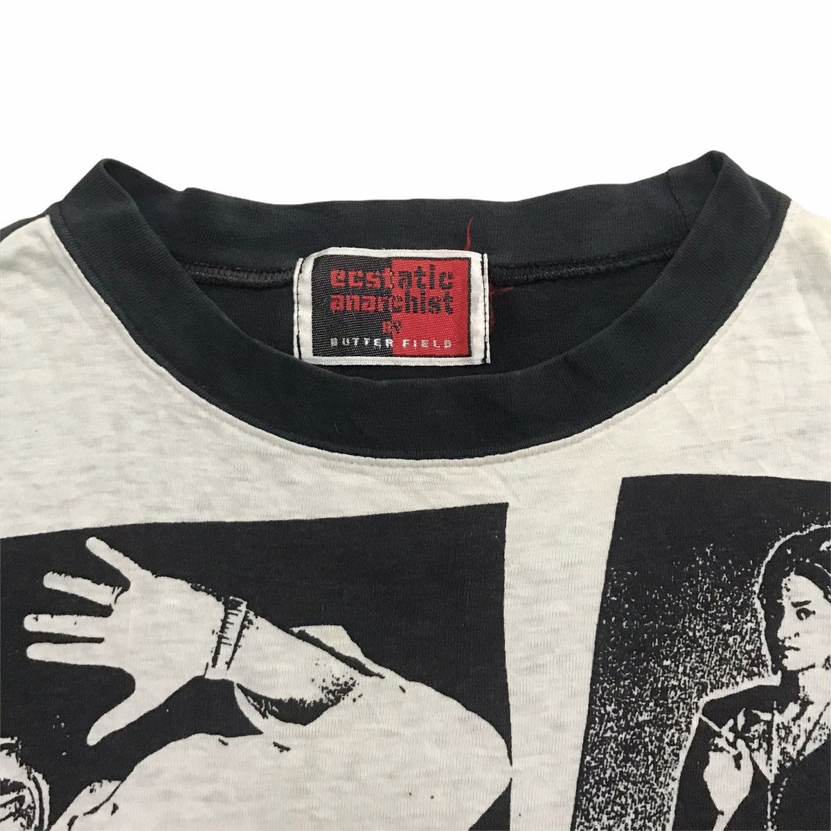 Band Tees Rare Vintage Ecstatic Anarchist by Butter field 90s Style Size US M / EU 48-50 / 2 - 5 Thumbnail