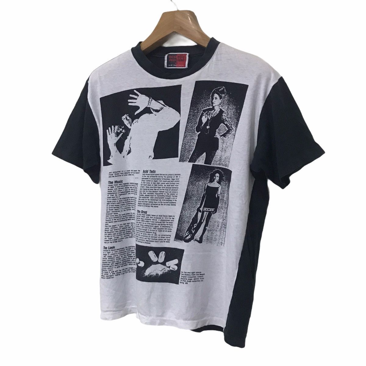 Band Tees Rare Vintage Ecstatic Anarchist by Butter field 90s Style Size US M / EU 48-50 / 2 - 3 Thumbnail