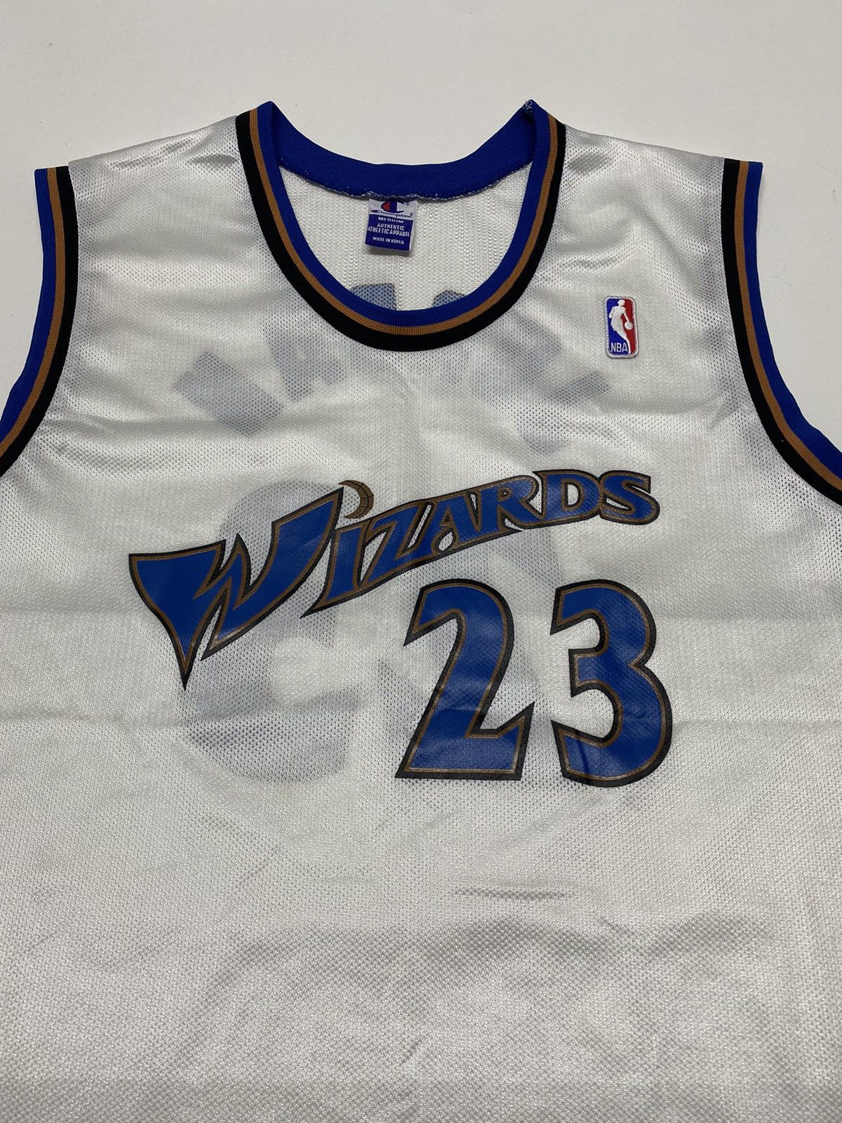 Champion Vintage MichaelJordan Champion Jersey WashingtonWizards 2001 Size US XL / EU 56 / 4 - 4 Thumbnail