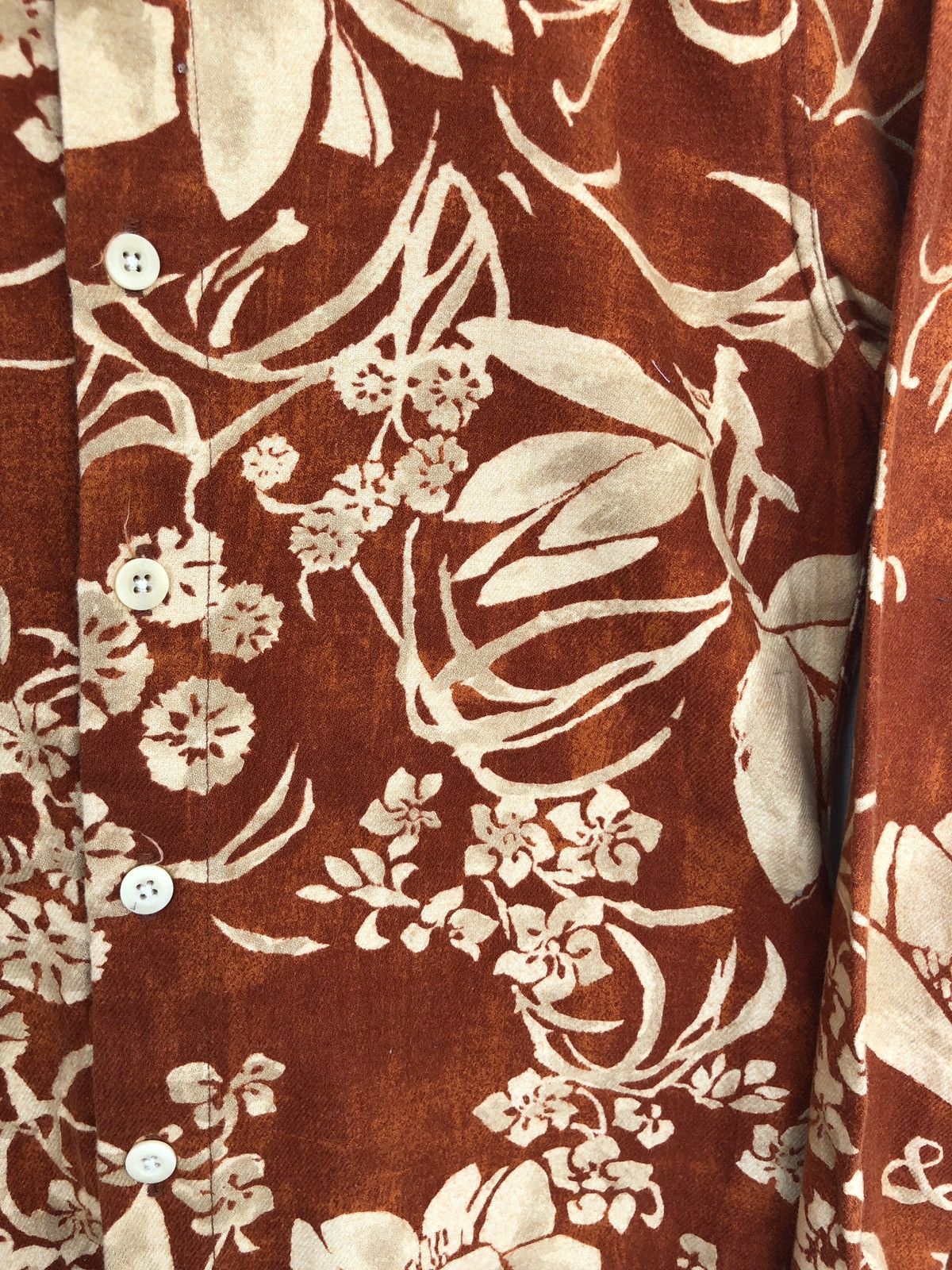 45rpm OG 45rpm 🇯🇵 Beautiful Floral Motive Hawaiian Shirt Size US S / EU 44-46 / 1 - 5 Thumbnail
