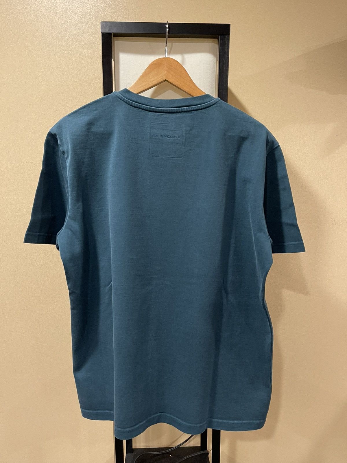 Balenciaga Balenciaga Green Eagle Tee Size US XL / EU 56 / 4 - 2 Thumbnail