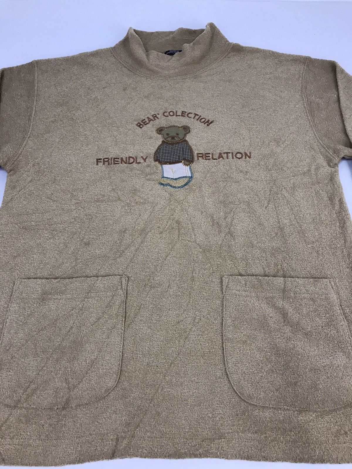 Japanese Brand Bzop Bear Collection Fleece Double Pocket Sweat shirt Size L / US 10 / IT 46 - 7 Thumbnail