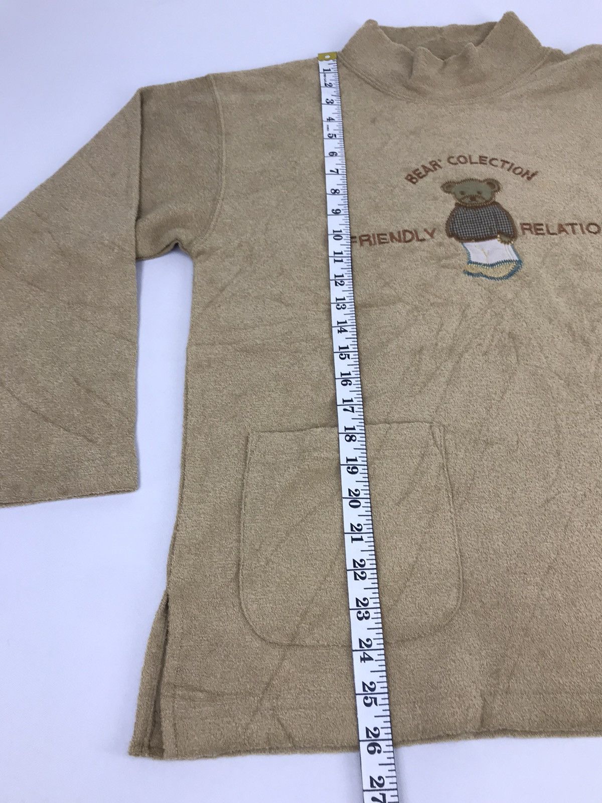 Japanese Brand Bzop Bear Collection Fleece Double Pocket Sweat shirt Size L / US 10 / IT 46 - 5 Thumbnail