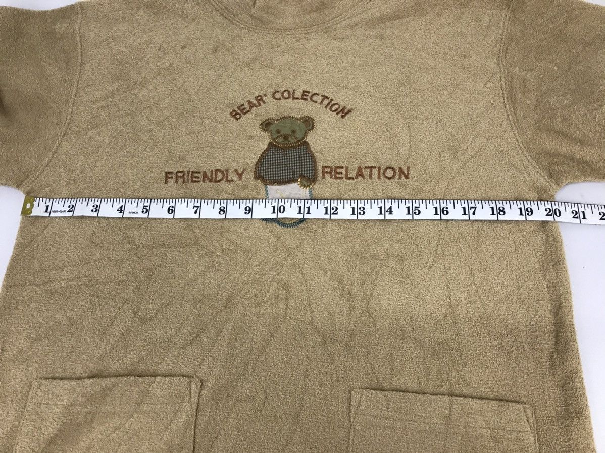 Japanese Brand Bzop Bear Collection Fleece Double Pocket Sweat shirt Size L / US 10 / IT 46 - 4 Thumbnail