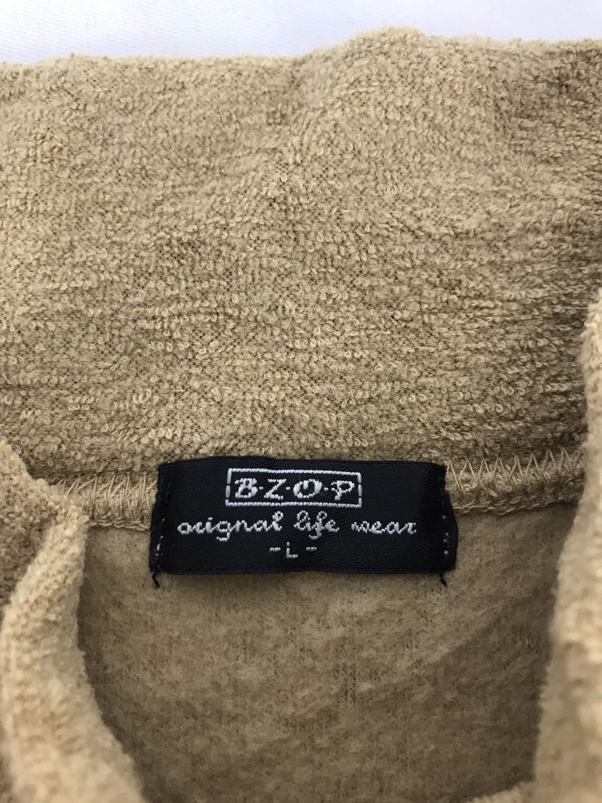 Japanese Brand Bzop Bear Collection Fleece Double Pocket Sweat shirt Size L / US 10 / IT 46 - 3 Thumbnail