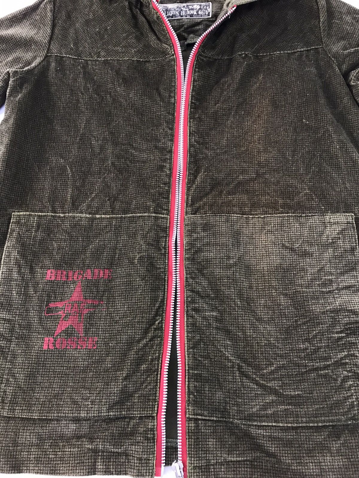Japanese Brand × Vintage Gallows Humor 6676 Brigade Rosse Hoodies Zipper Style Size US M / EU 48-50 / 2 - 5 Thumbnail