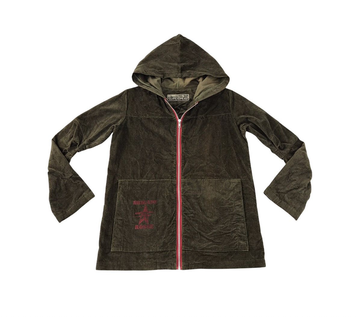 Japanese Brand × Vintage Gallows Humor 6676 Brigade Rosse Hoodies Zipper Style Size US M / EU 48-50 / 2 - 1 Thumbnail