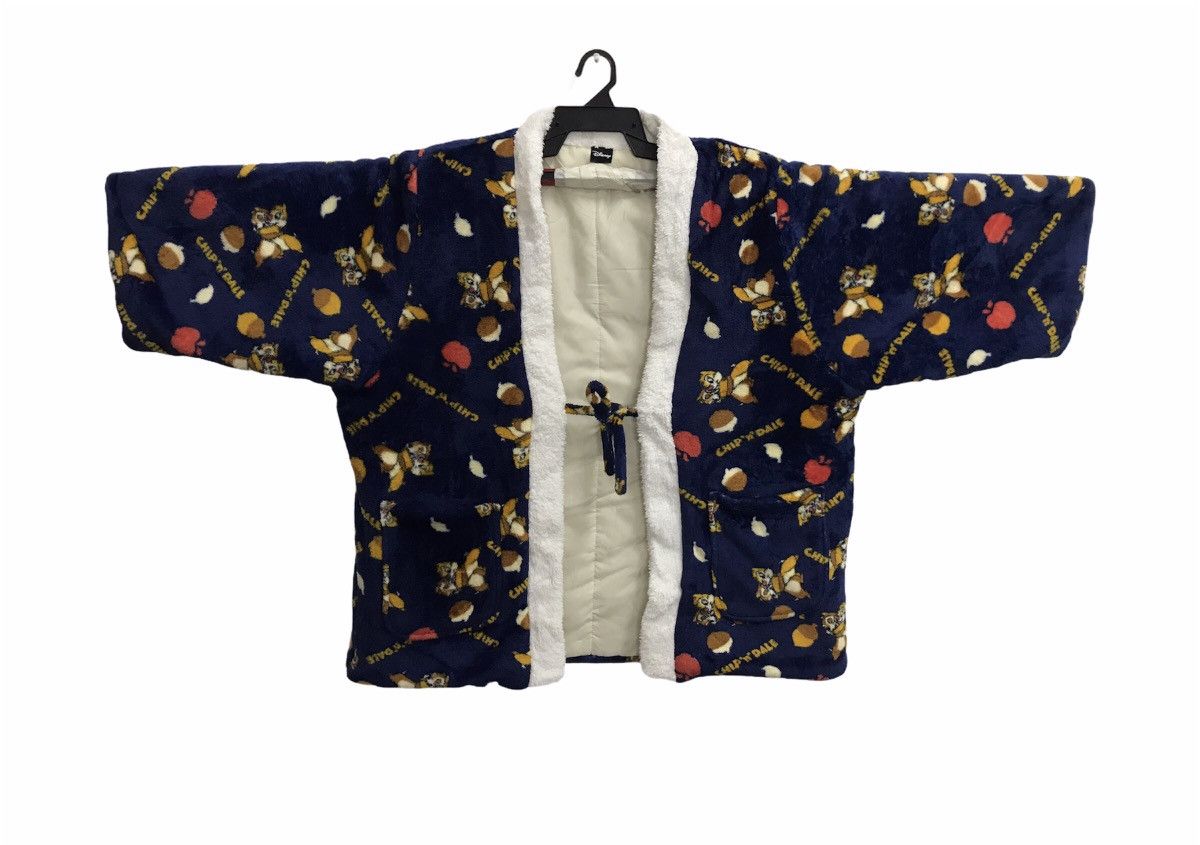 Disney × Japanese Brand Vintage Kimono Disney Chip N Dale Padded All Over Printed Size US XL / EU 56 / 4 - 2 Thumbnail