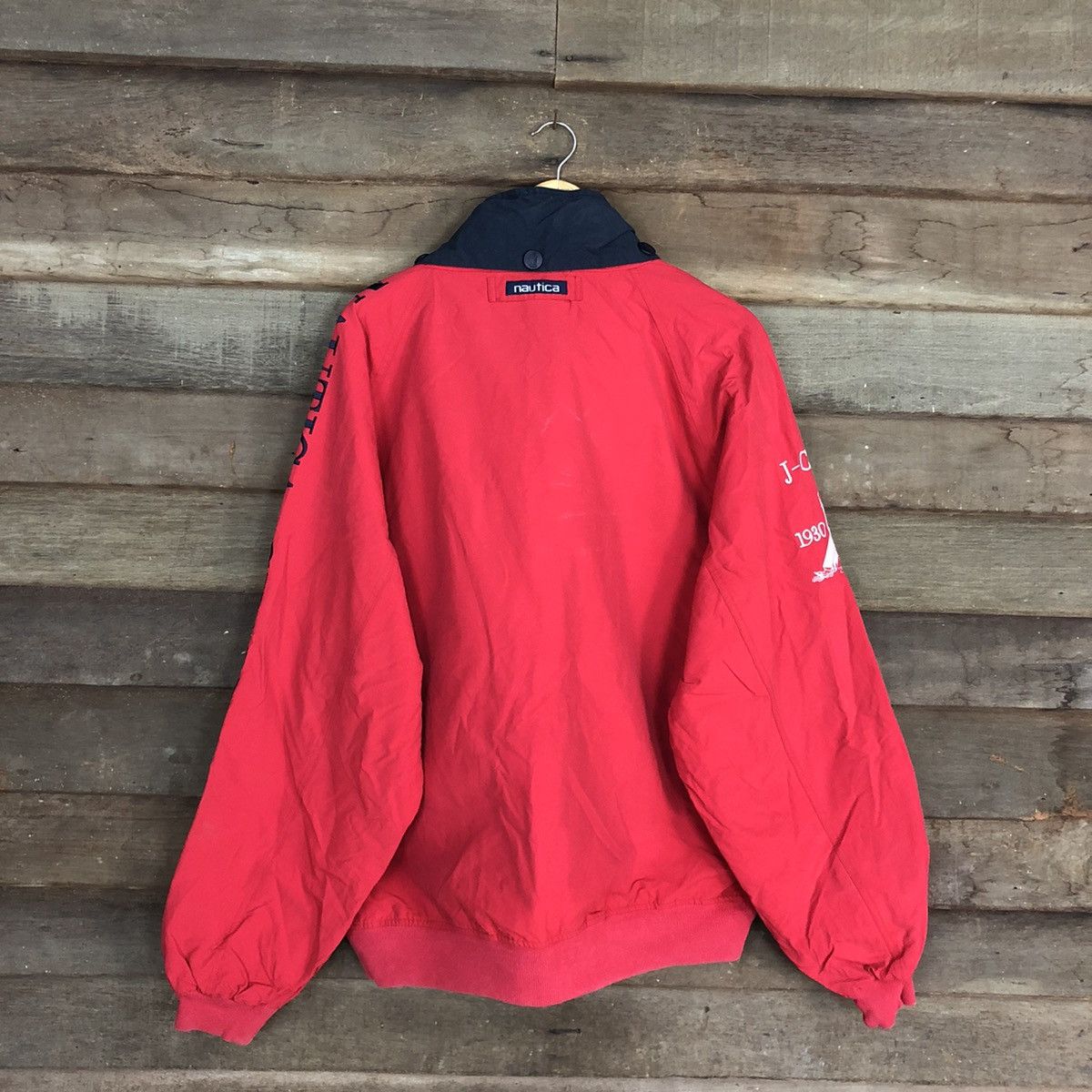 Nautica Nautica Red Light Jacket sportwear #3114 Size US XXL / EU 58 / 5 - 14 Thumbnail