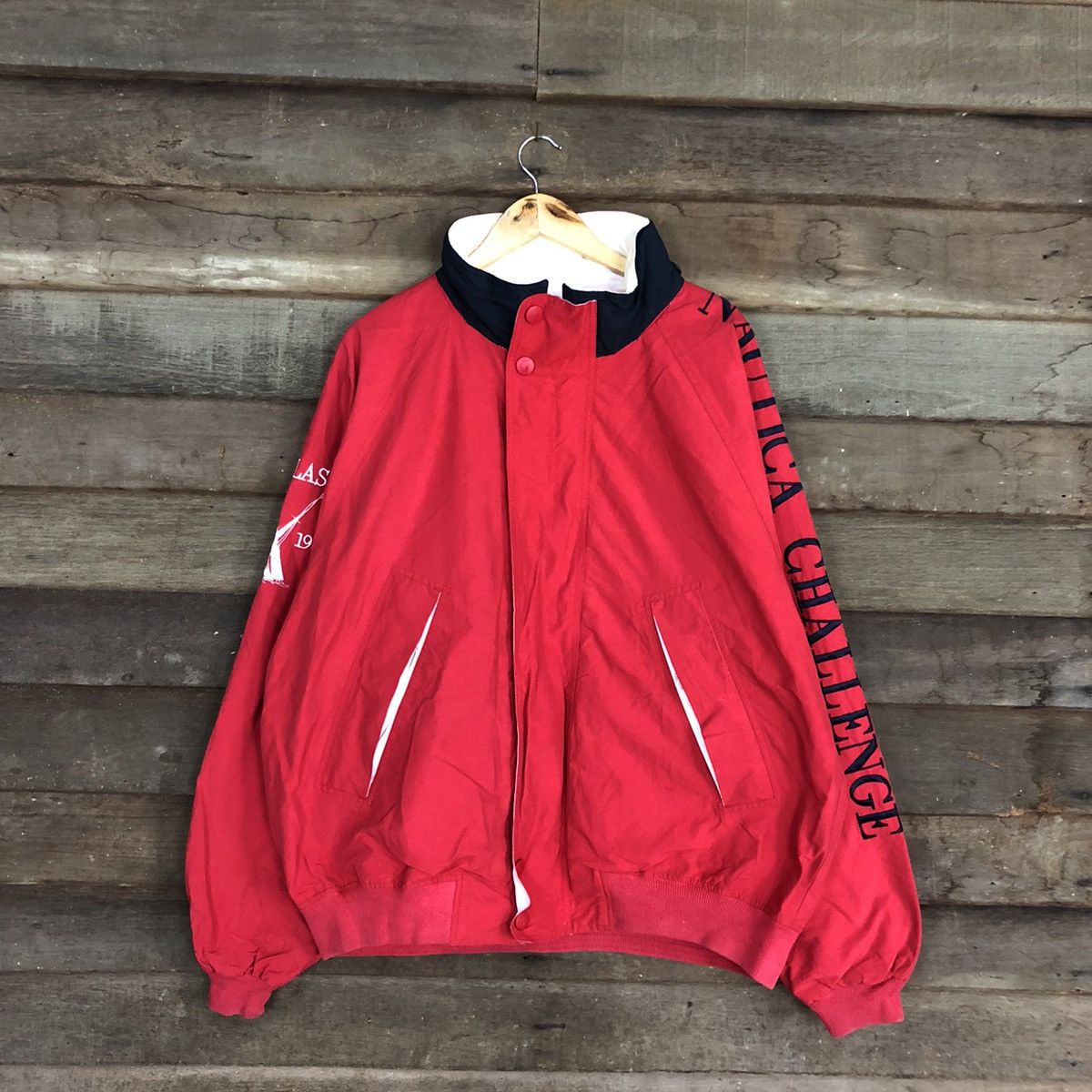 Nautica Nautica Red Light Jacket sportwear #3114 Size US XXL / EU 58 / 5 - 3 Thumbnail