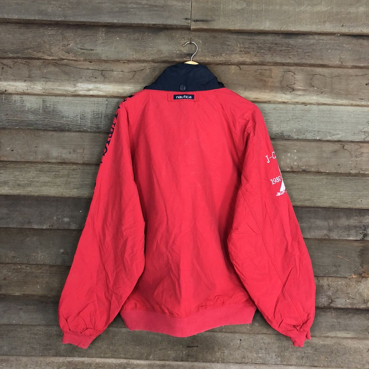 Nautica Nautica Red Light Jacket sportwear #3114 Size US XXL / EU 58 / 5 - 12 Thumbnail
