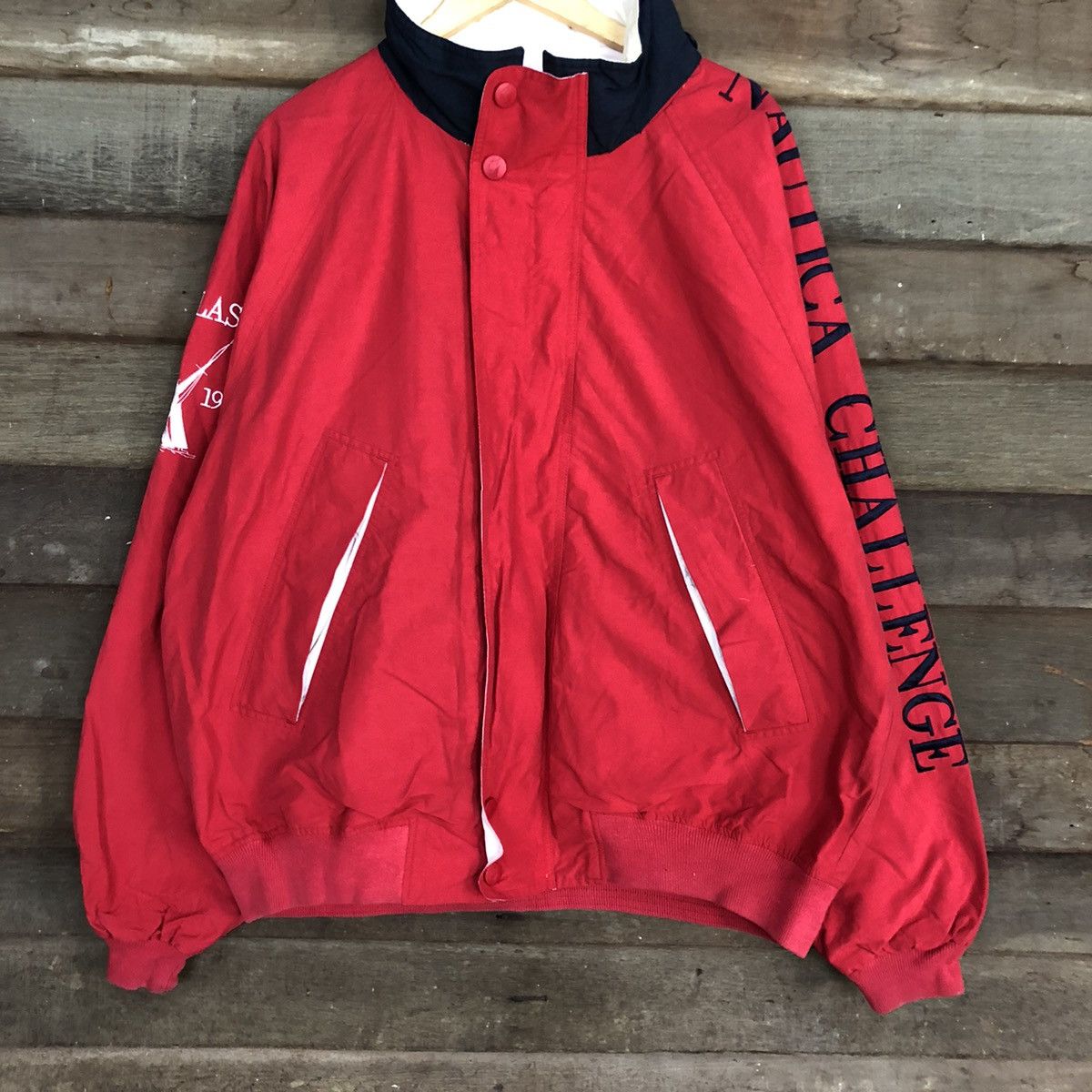 Nautica Nautica Red Light Jacket sportwear #3114 Size US XXL / EU 58 / 5 - 8 Thumbnail