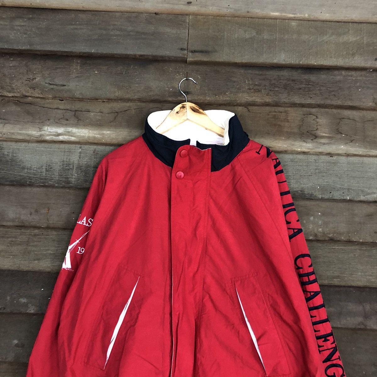 Nautica Nautica Red Light Jacket sportwear #3114 Size US XXL / EU 58 / 5 - 9 Thumbnail