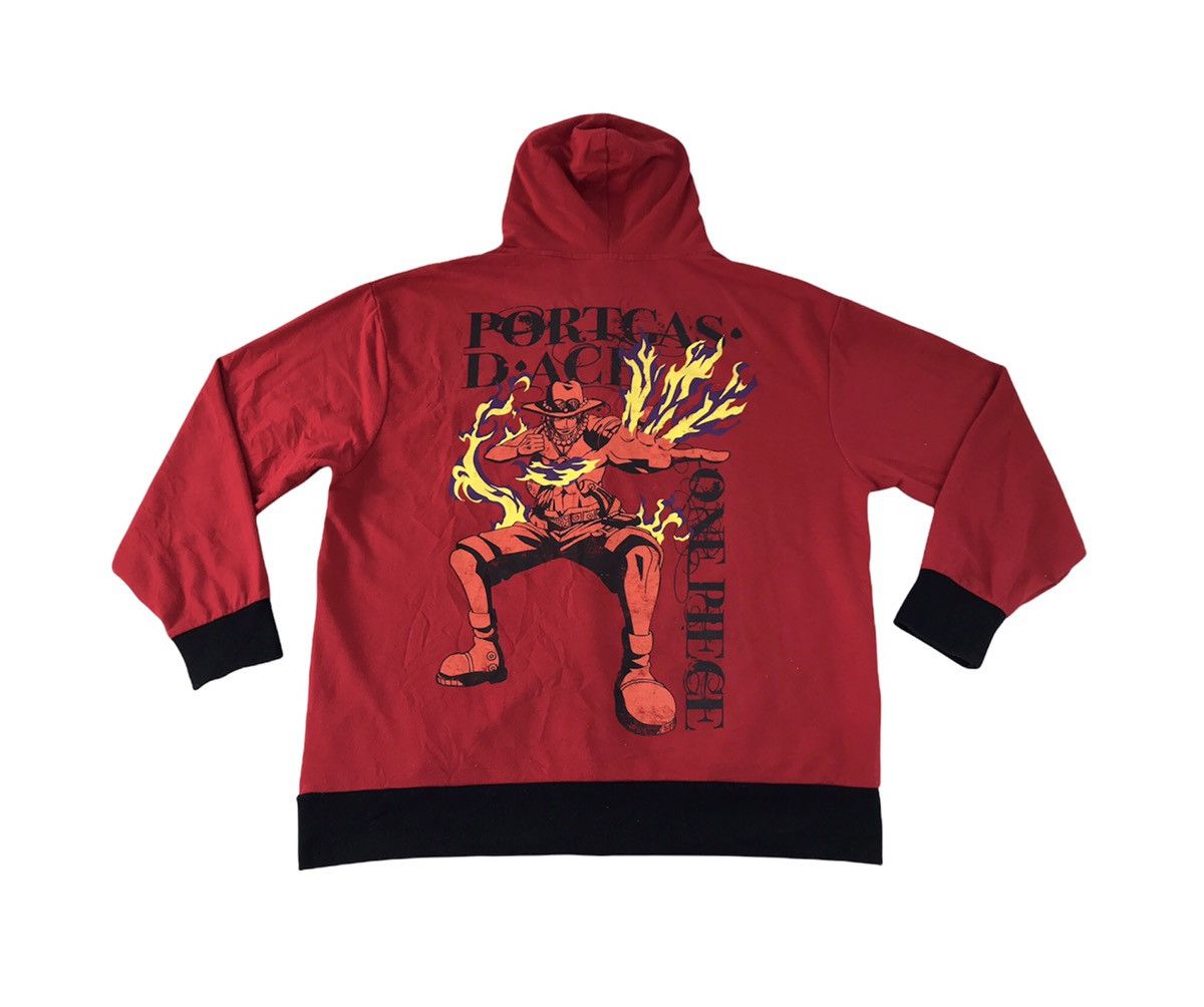 Anime × Japanese Brand × One Piece Rimaster One Piece Portgas D Hiken No Ace Big Printed Size US XL / EU 56 / 4 - 1 Thumbnail