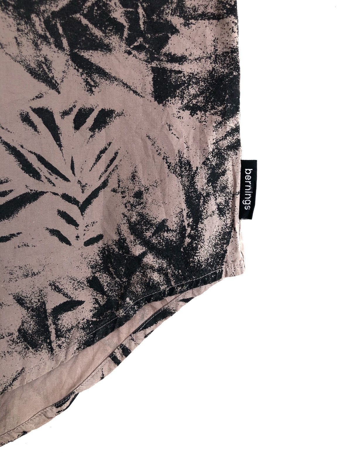 BERNINGS SHO HEAT🔥Berning Sho 🇯🇵 Anarchy Art Motif Button Shirt Size US M / EU 48-50 / 2 - 4 Thumbnail