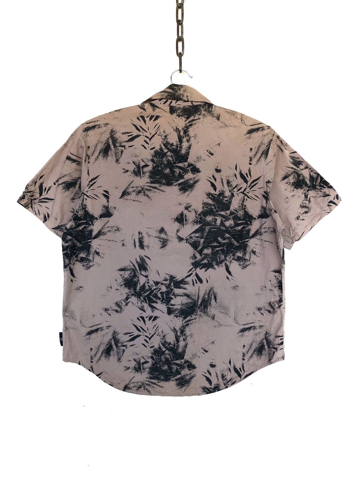 BERNINGS SHO HEAT🔥Berning Sho 🇯🇵 Anarchy Art Motif Button Shirt Size US M / EU 48-50 / 2 - 2 Thumbnail