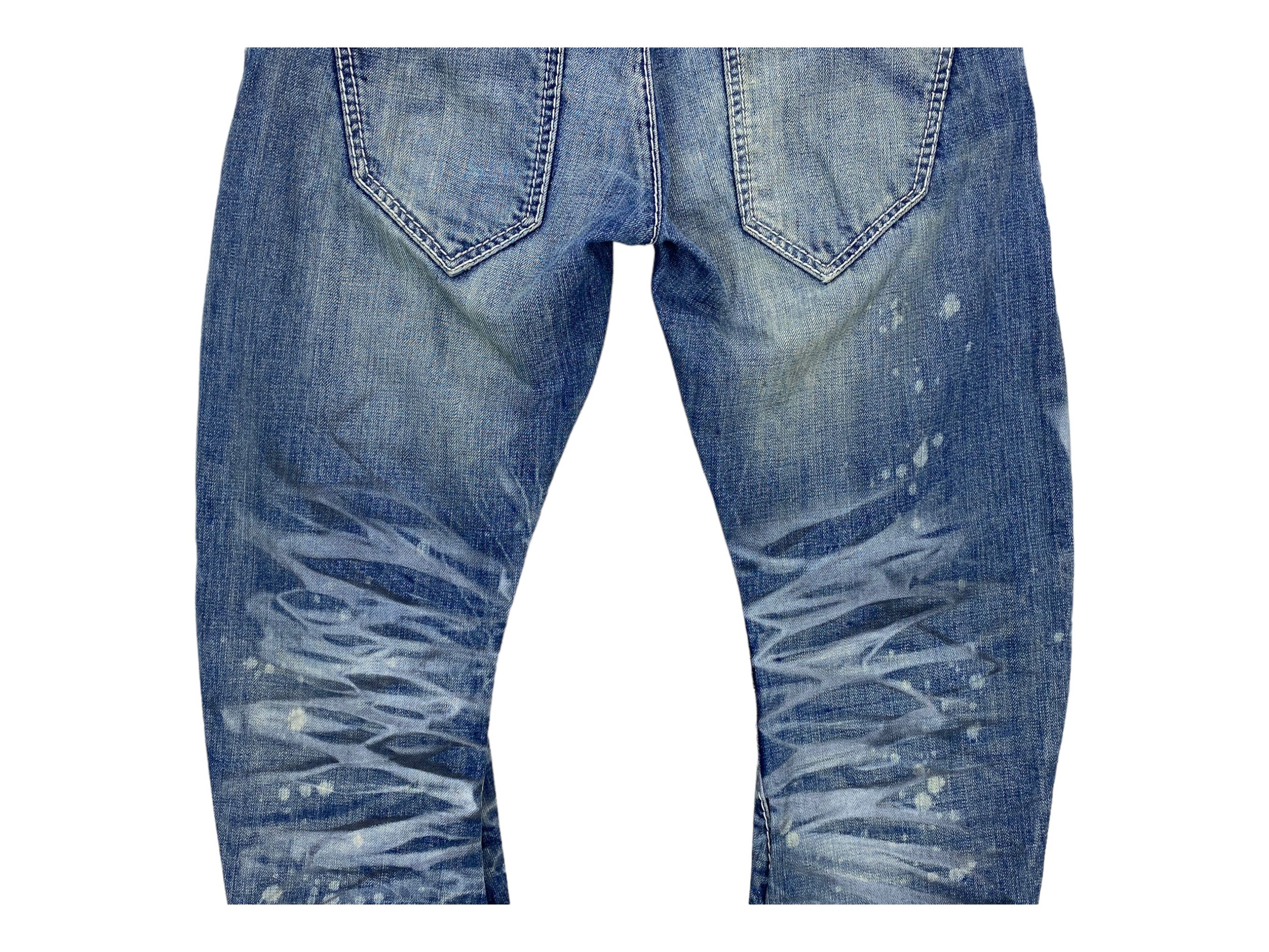 BUFFALO BOBS Japanese Brand Buffalo Bobs J-Cut Camo Flare Jeans Acid Wash Size US 31 - 8 Thumbnail