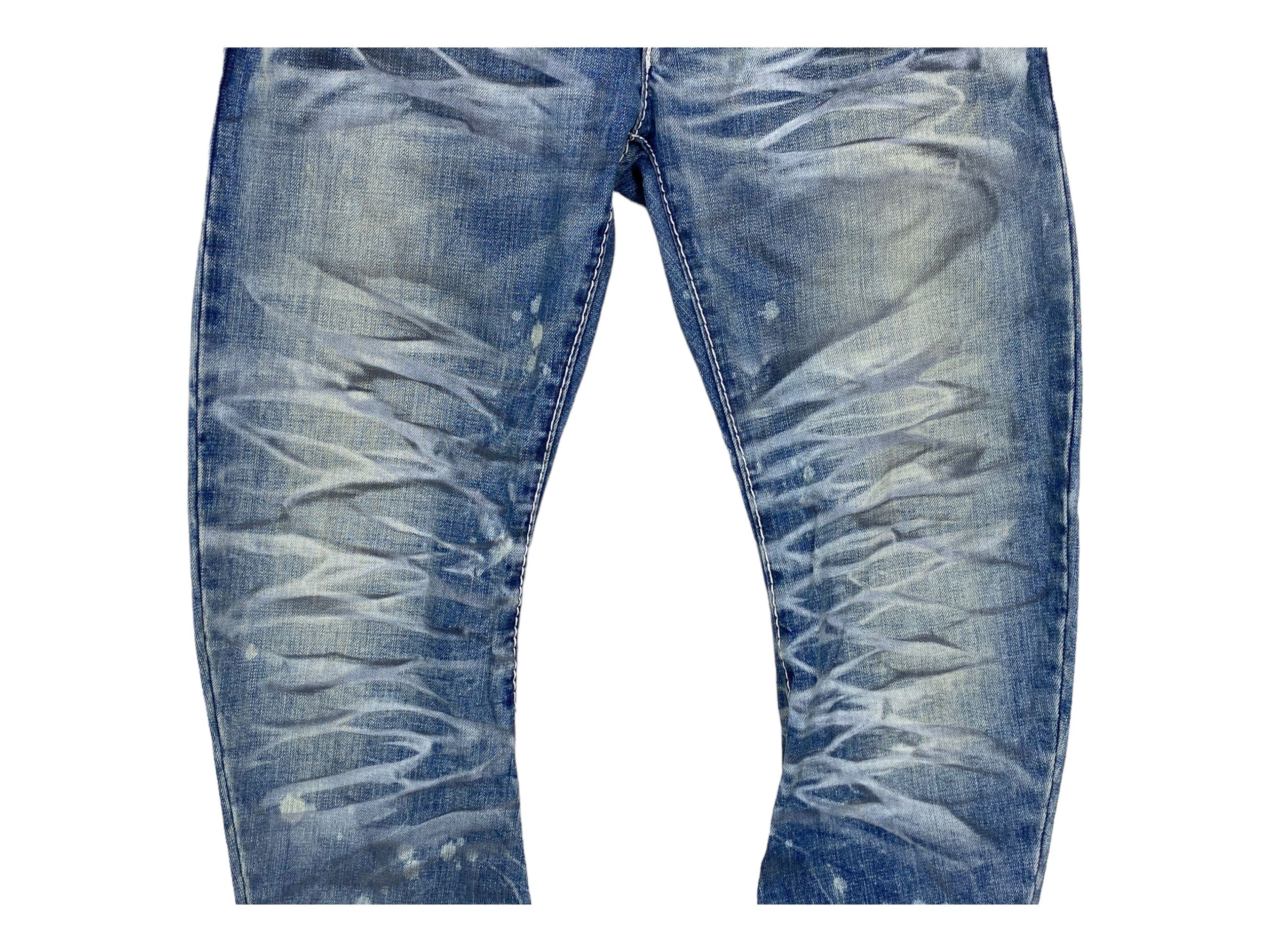 BUFFALO BOBS Japanese Brand Buffalo Bobs J-Cut Camo Flare Jeans Acid Wash Size US 31 - 5 Thumbnail
