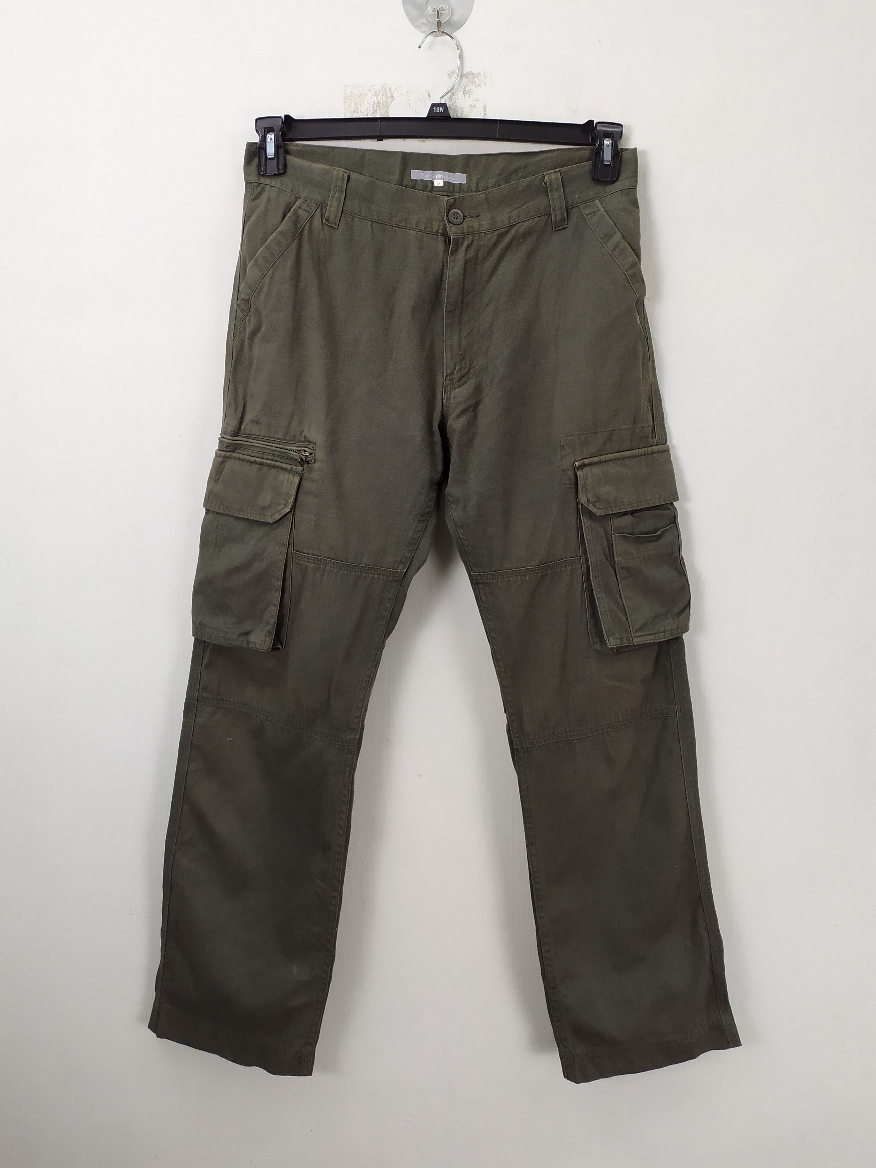 Japanese Brand × Vintage 8 POCKET SOMEWHERE CARGO PANTS TACTICAL PANTS Size US 34 / EU 50 - 2 Thumbnail