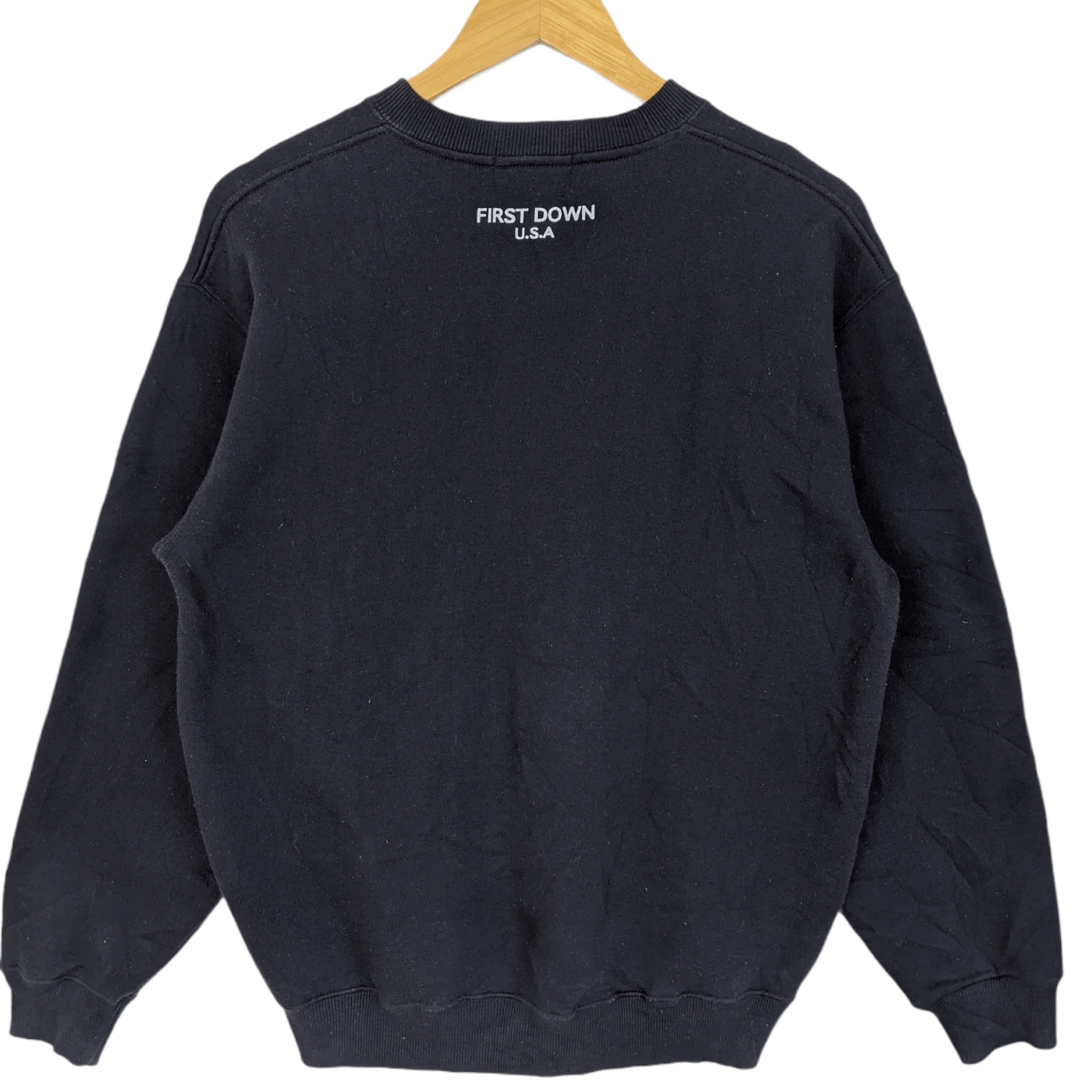 Japanese Brand FIRST DOWN Big Logo Spell Out Jumper Sweatshirt Size US M / EU 48-50 / 2 - 7 Thumbnail