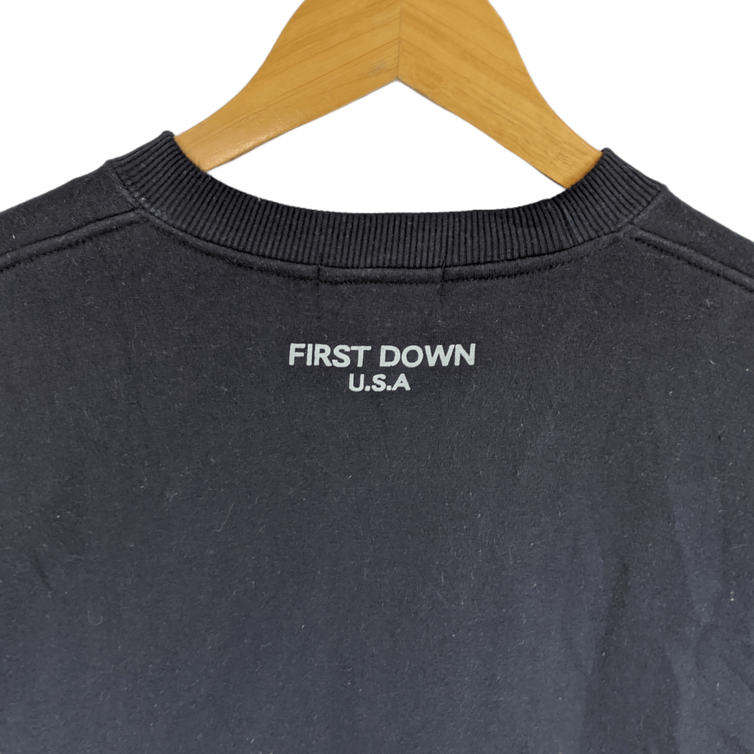Japanese Brand FIRST DOWN Big Logo Spell Out Jumper Sweatshirt Size US M / EU 48-50 / 2 - 8 Thumbnail