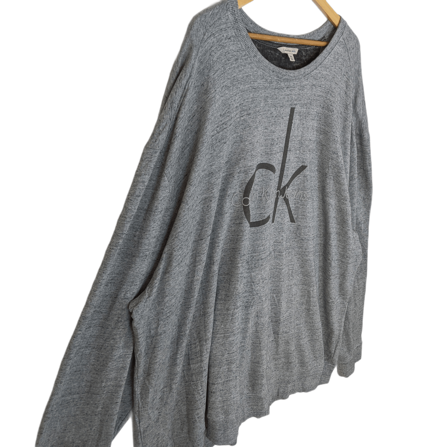 Calvin Klein CALVIN CLEIN CK Big Logo Big Size 5XL Jumper Sweatshirt Size US XXL / EU 58 / 5 - 3 Thumbnail