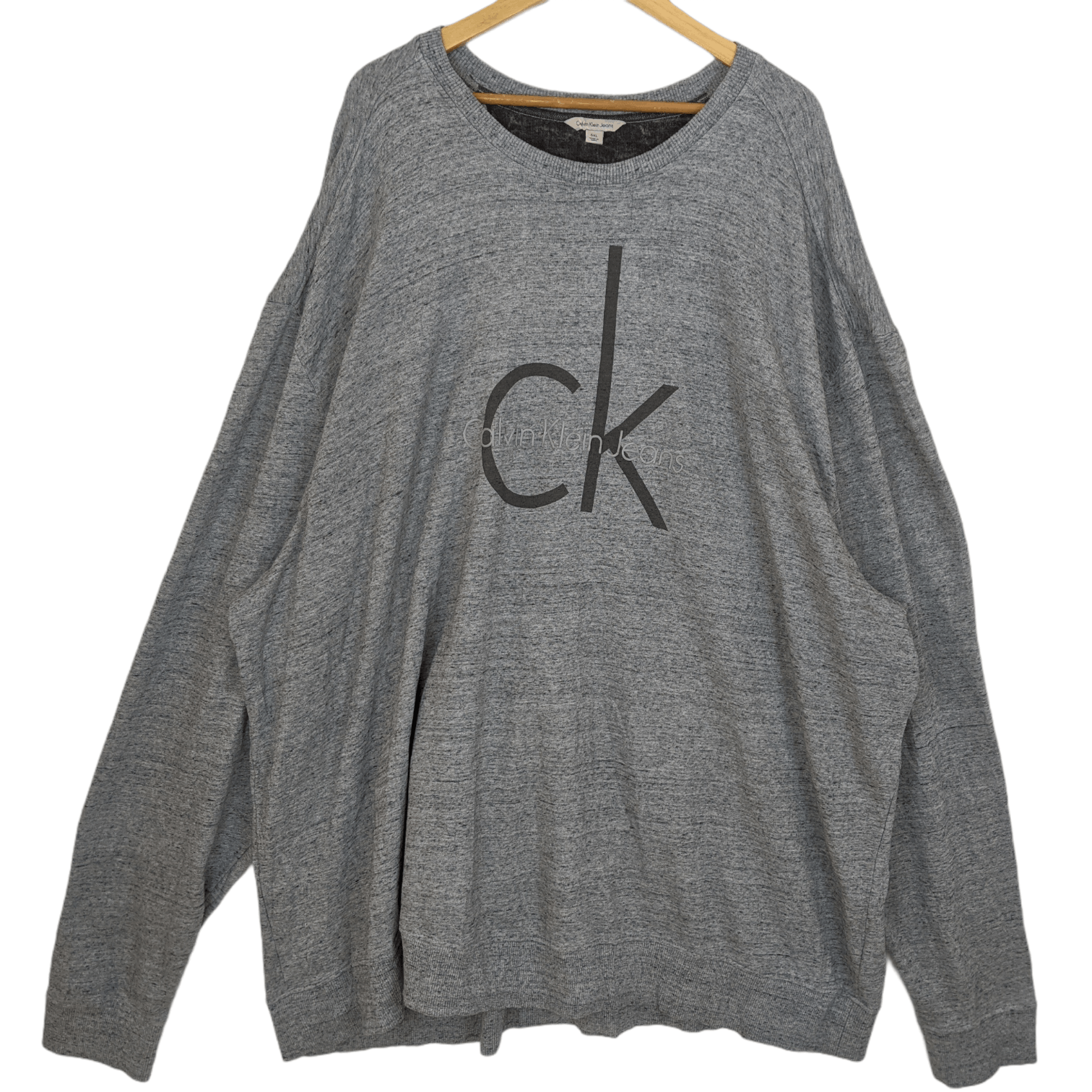 Calvin Klein CALVIN CLEIN CK Big Logo Big Size 5XL Jumper Sweatshirt Size US XXL / EU 58 / 5 - 2 Thumbnail