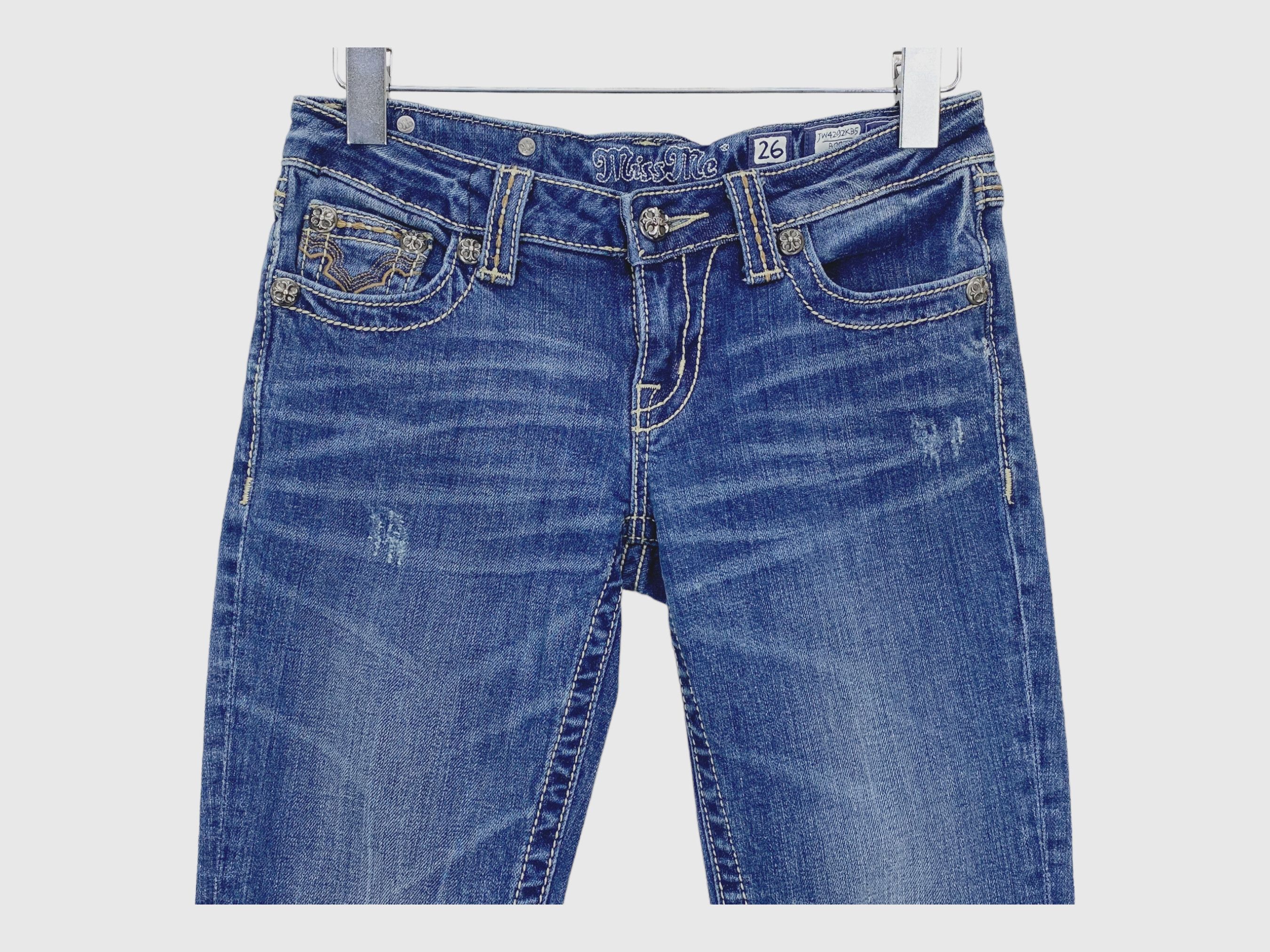 Miss Me Miss Me Jeans Flare Jeans Embellished Jeans Size 26" / US 2 / IT 38 - 3 Thumbnail