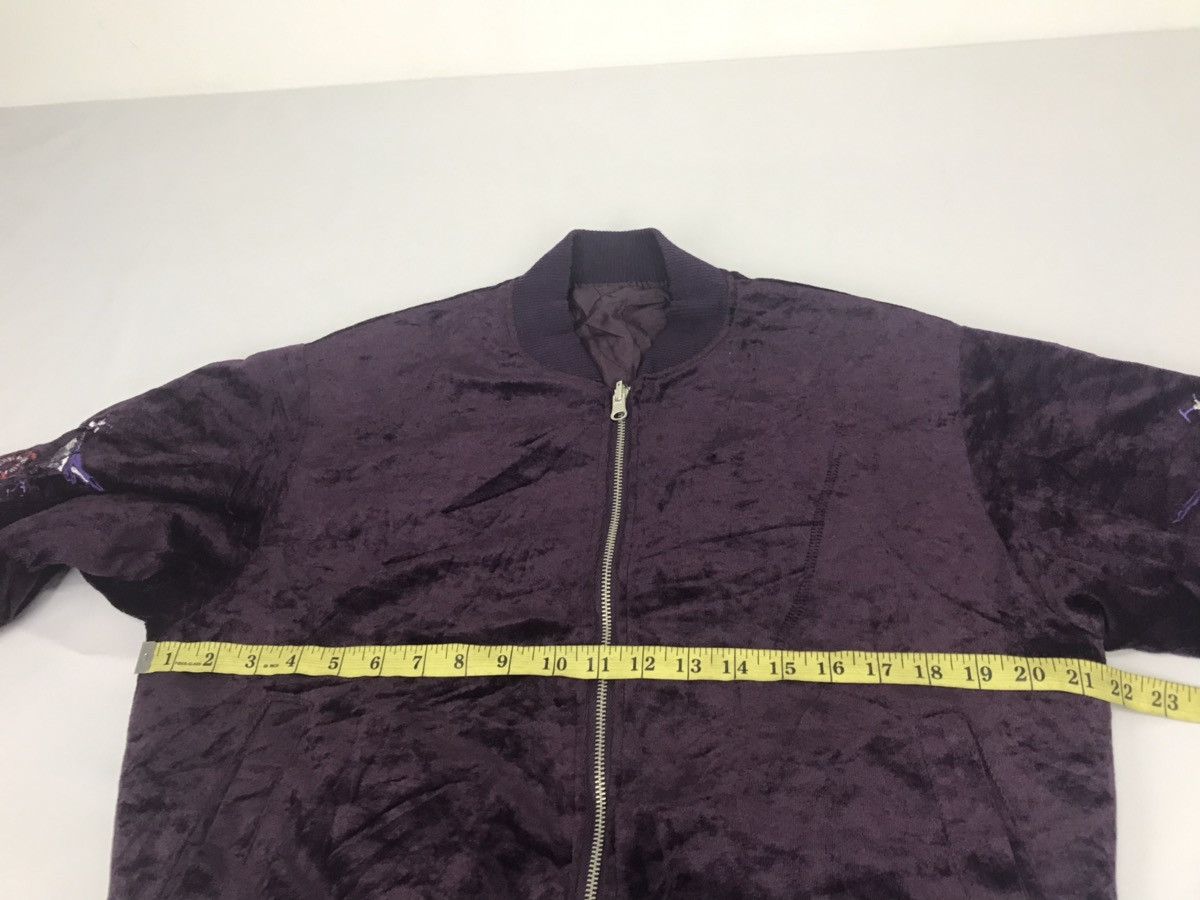 Japanese Brand Dukkah Souvernir Sukajan Suka Jacket Flora Embroidery Size L / US 10 / IT 46 - 5 Thumbnail