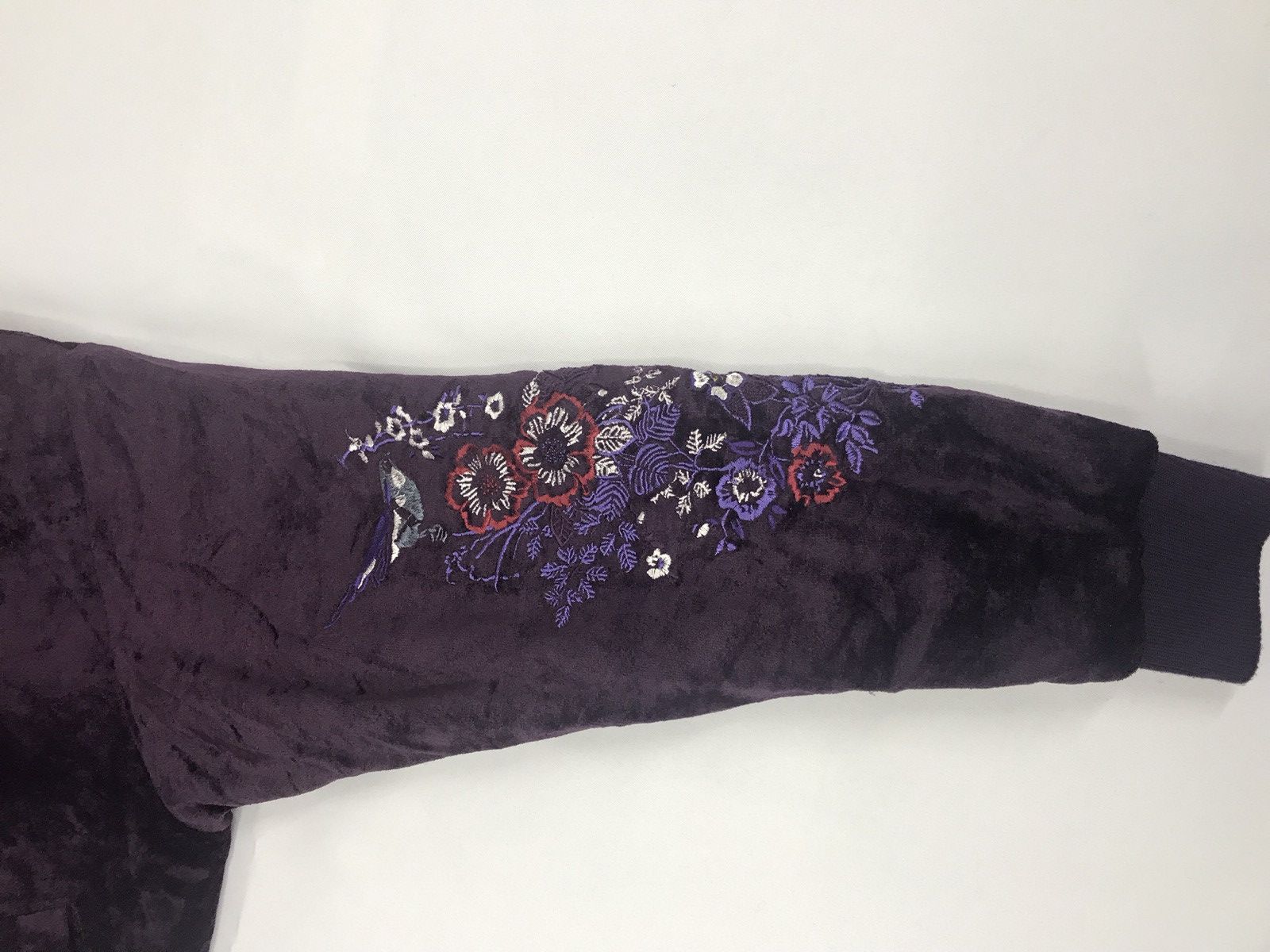 Japanese Brand Dukkah Souvernir Sukajan Suka Jacket Flora Embroidery Size L / US 10 / IT 46 - 3 Thumbnail
