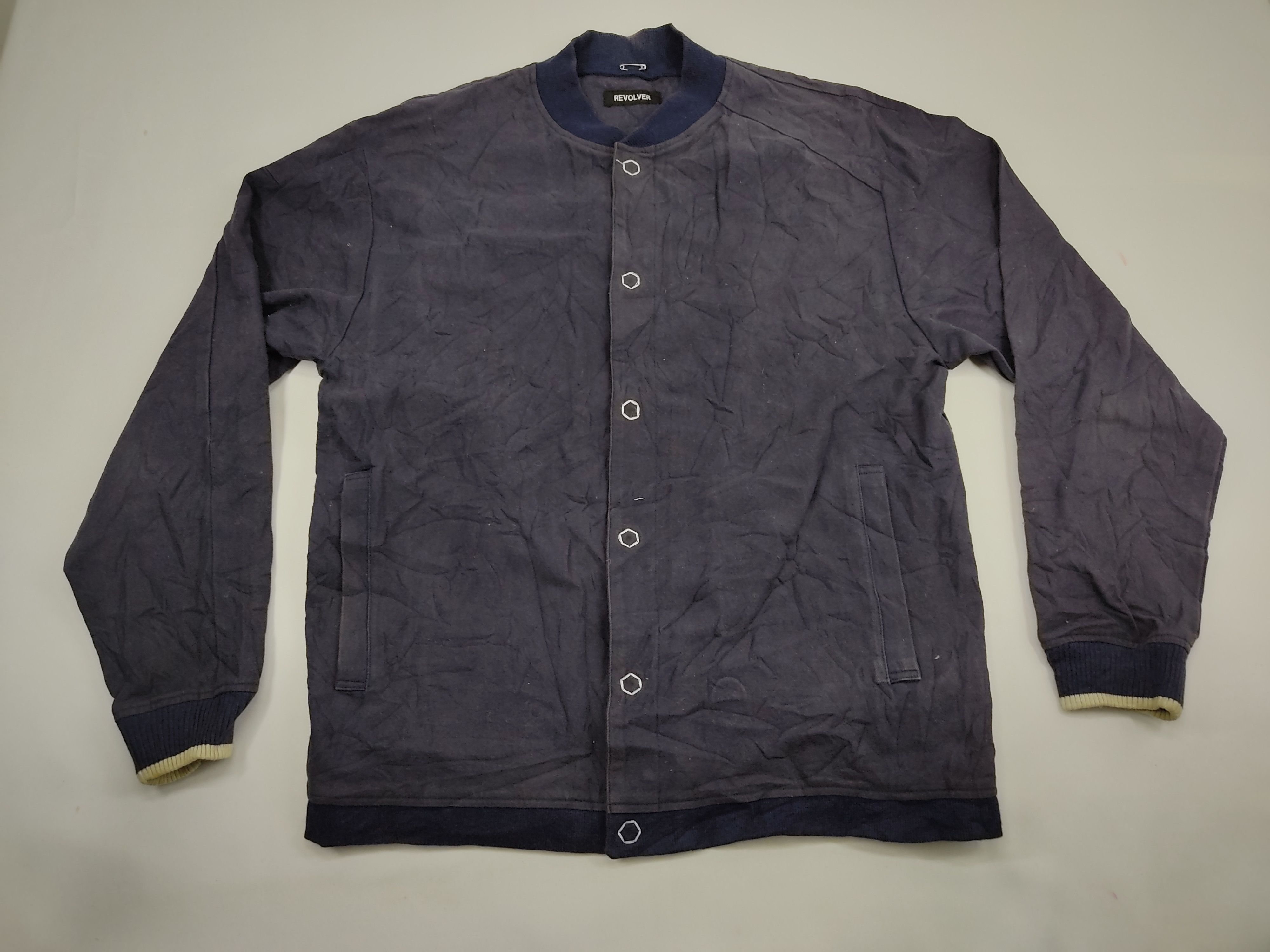 Japanese Brand Revolver Work Wear Bomber Jacket Size US S / EU 44-46 / 1 - 1 Thumbnail