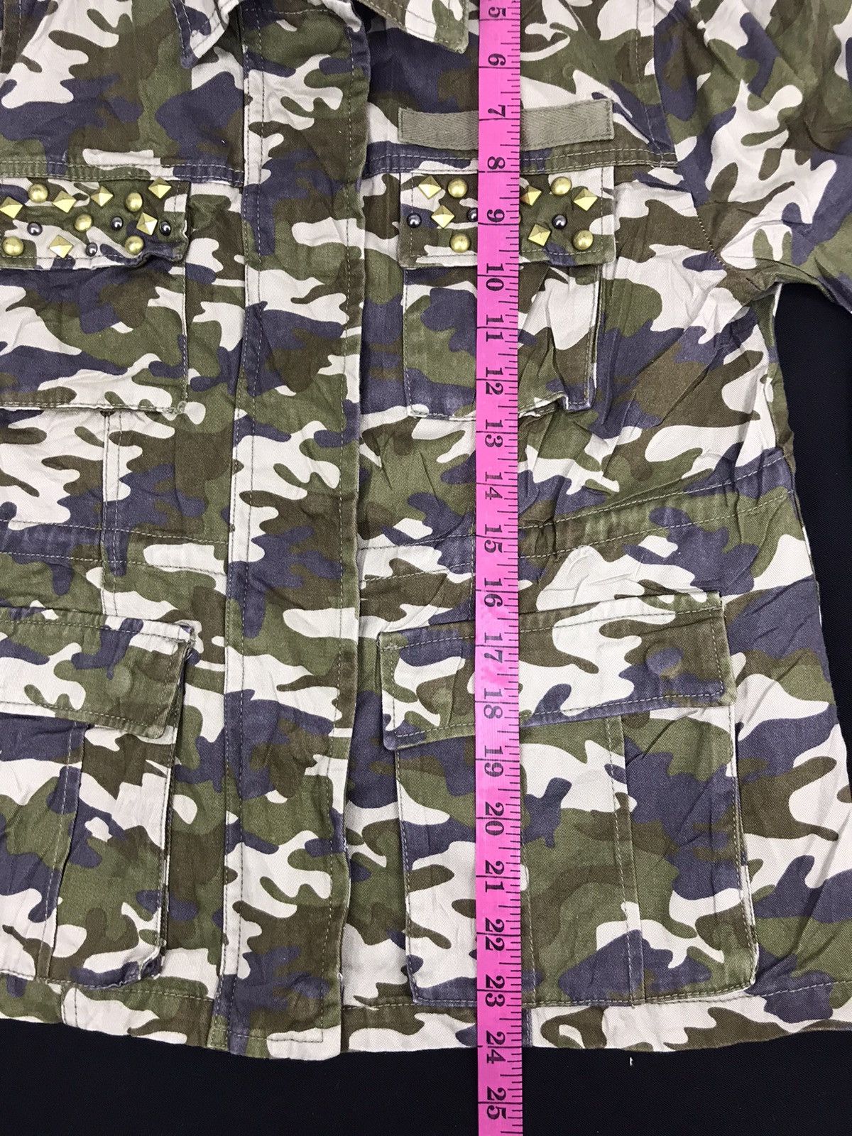 Japanese Brand Colza C.O.L.Z.A Streetwear Brand Camouflage Military Jacket Size S / US 4 / IT 40 - 4 Thumbnail
