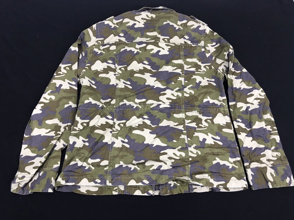 Japanese Brand Colza C.O.L.Z.A Streetwear Brand Camouflage Military Jacket Size S / US 4 / IT 40 - 2 Thumbnail