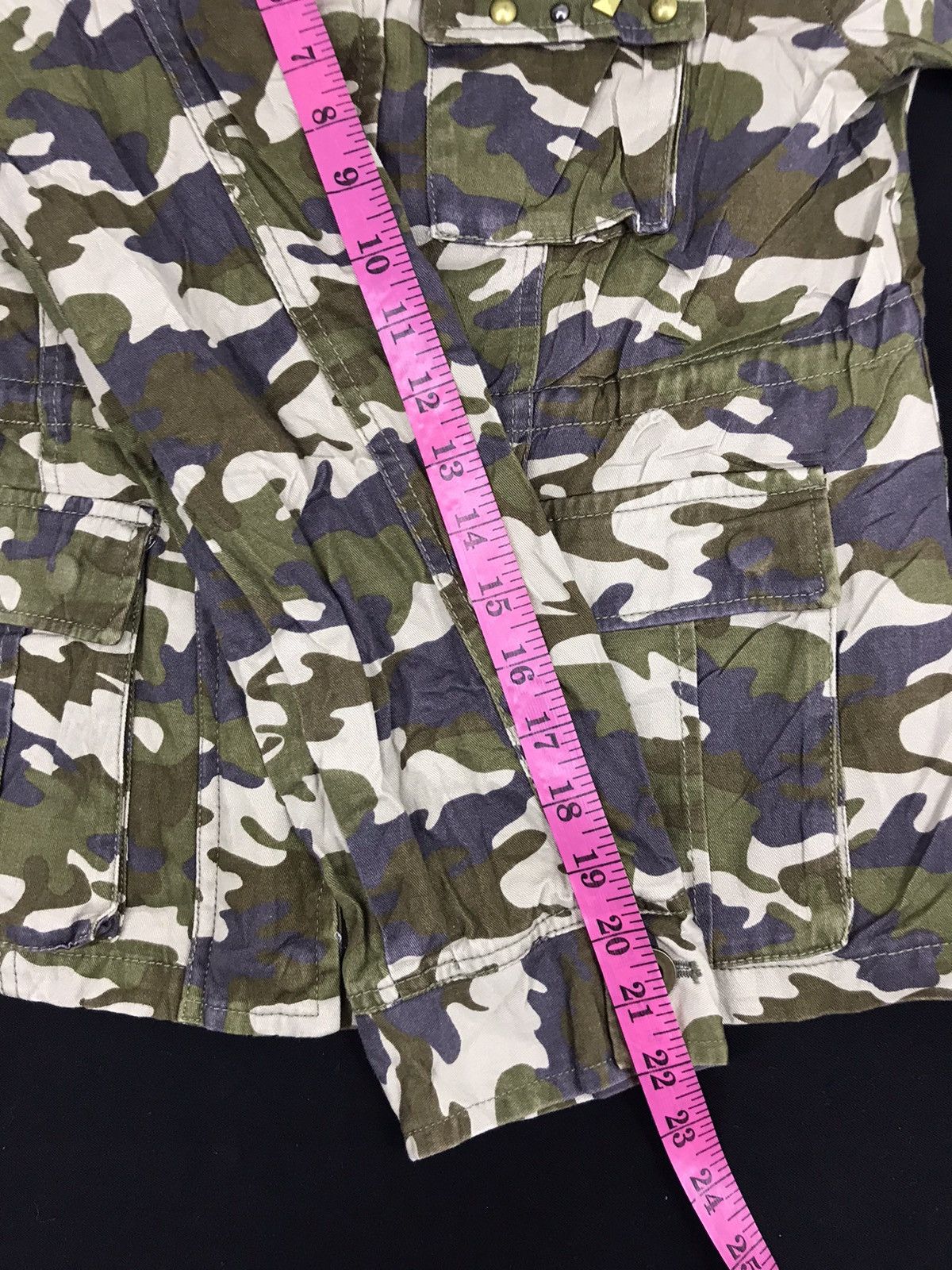 Japanese Brand Colza C.O.L.Z.A Streetwear Brand Camouflage Military Jacket Size S / US 4 / IT 40 - 5 Thumbnail