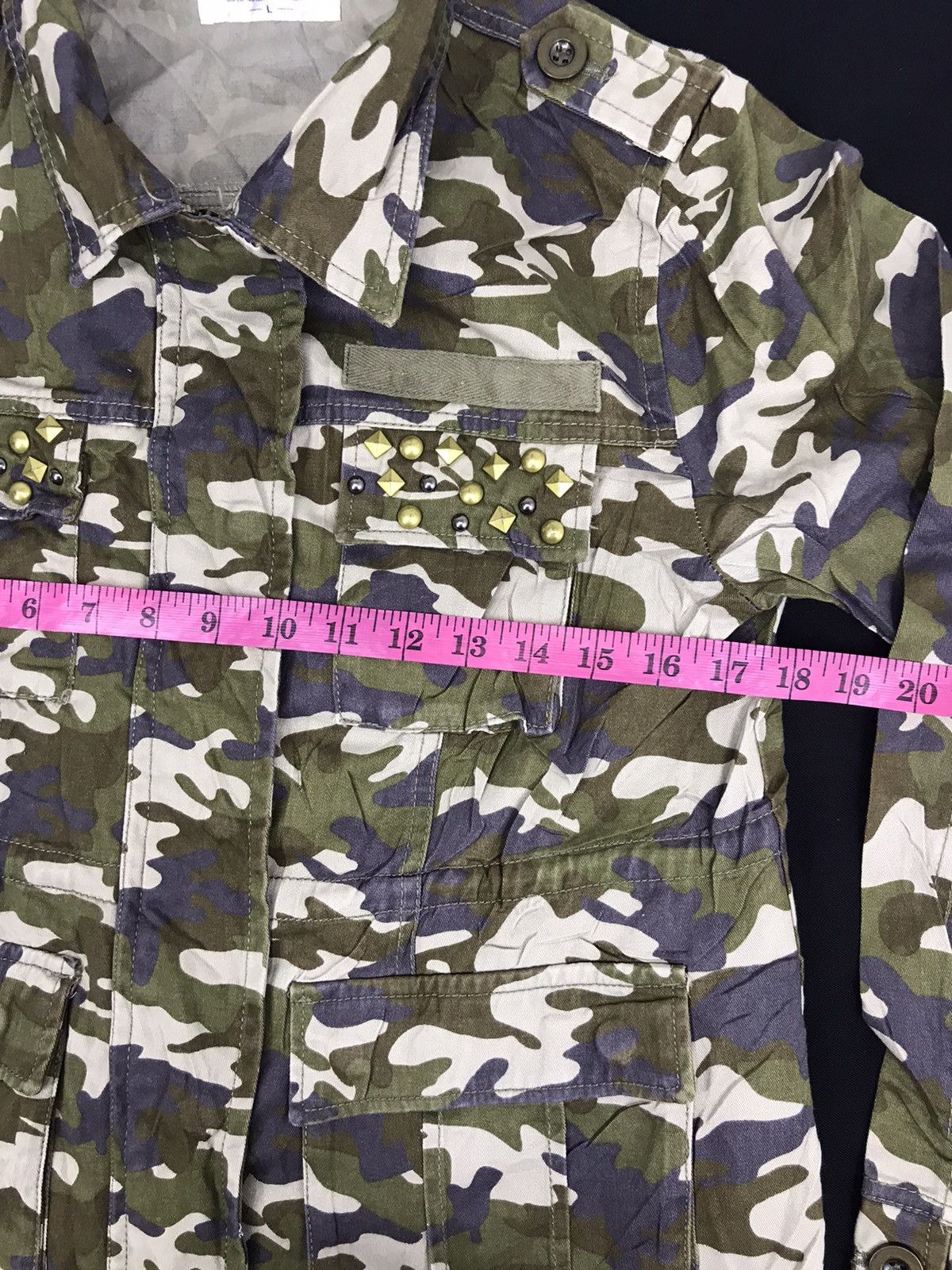 Japanese Brand Colza C.O.L.Z.A Streetwear Brand Camouflage Military Jacket Size S / US 4 / IT 40 - 3 Thumbnail