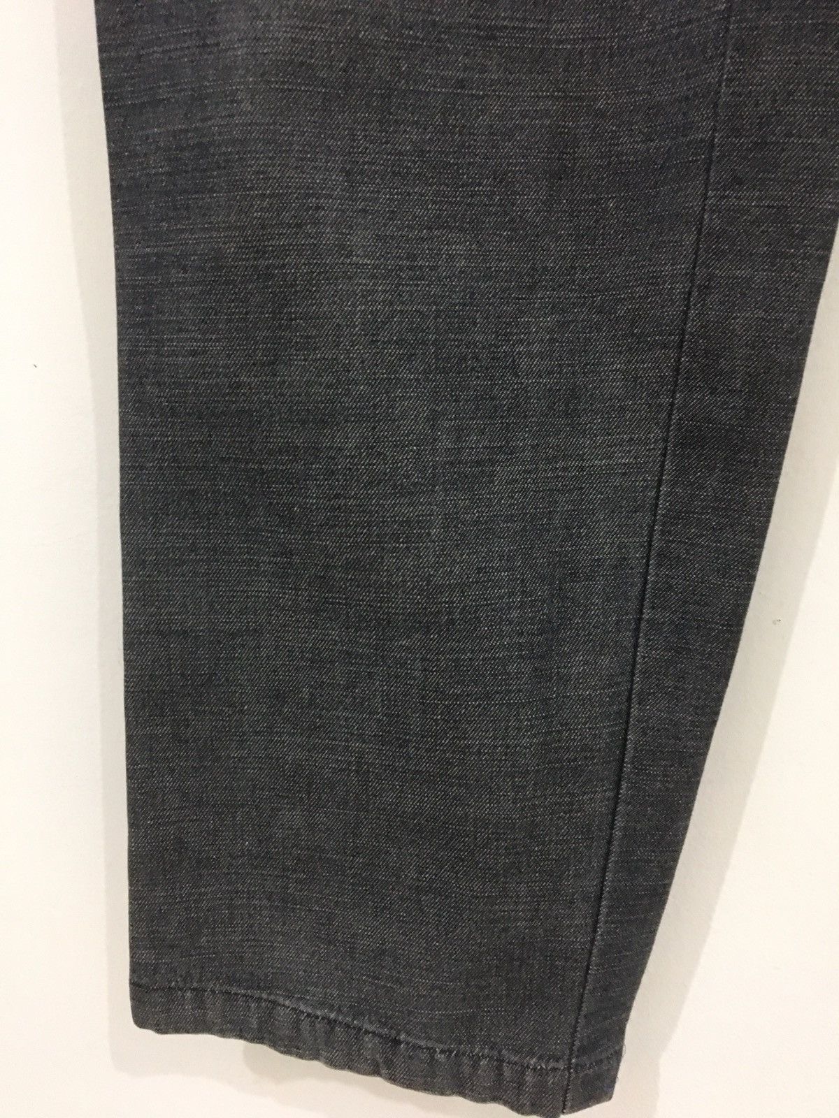 Designer × Ermenegildo Zegna BAGGY PANT / HIGH RISE / DARK HEATHER GREY COLOUR Size US 32 / EU 48 - 7 Thumbnail