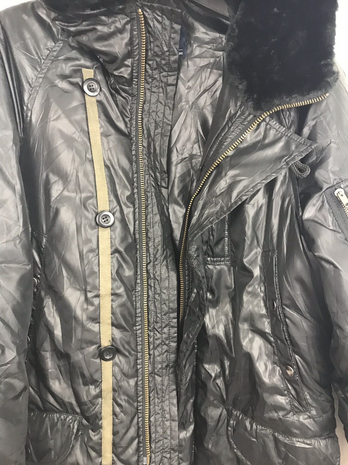 Japanese Brand × Takeo Kikuchi Takeo Kikuchi Bomber Padded Puffer Jacket Pockets Military Size US L / EU 52-54 / 3 - 5 Thumbnail