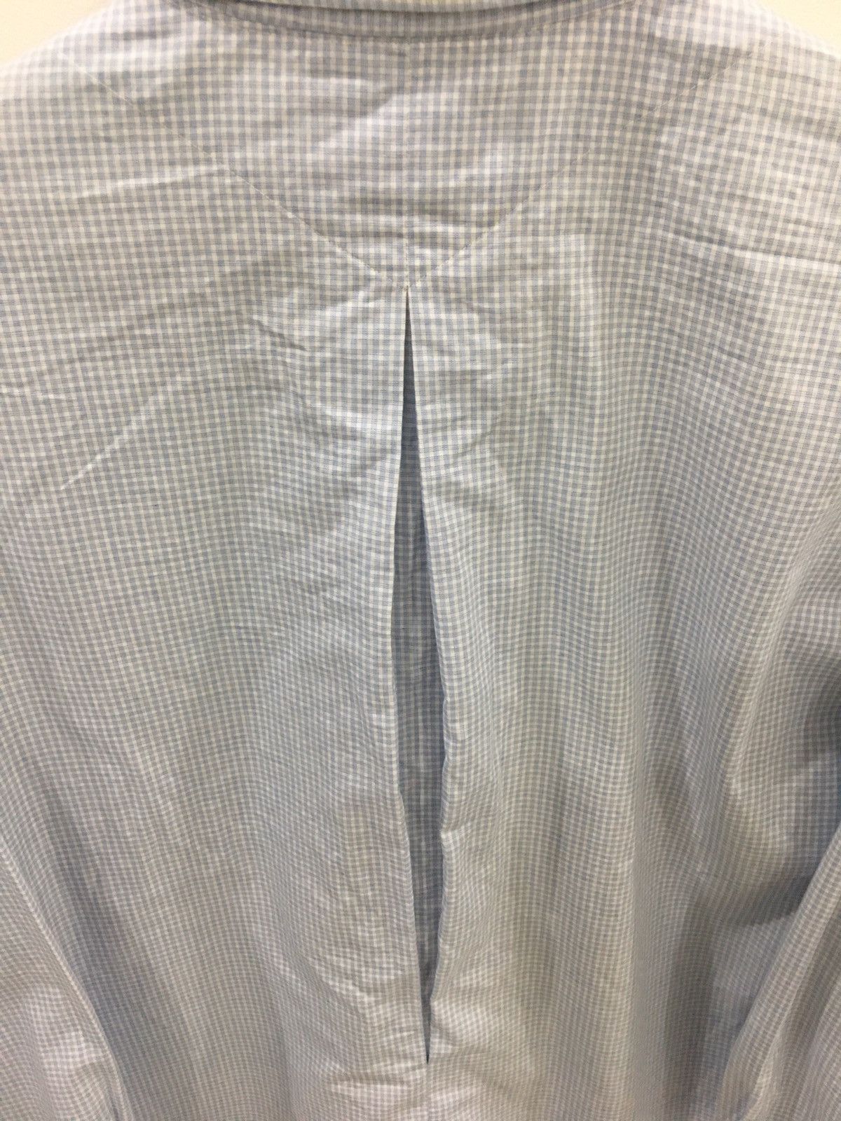 Issey Miyake ISSEY MIYAKE - PLAID CHECK LIGHT BLUE SHIRT Size US M / EU 48-50 / 2 - 7 Thumbnail