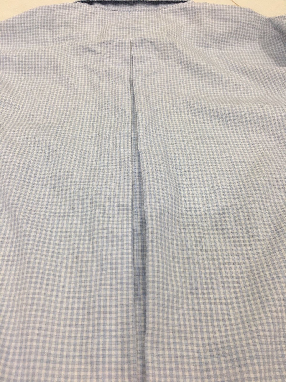 Issey Miyake ISSEY MIYAKE - PLAID CHECK LIGHT BLUE SHIRT Size US M / EU 48-50 / 2 - 10 Thumbnail