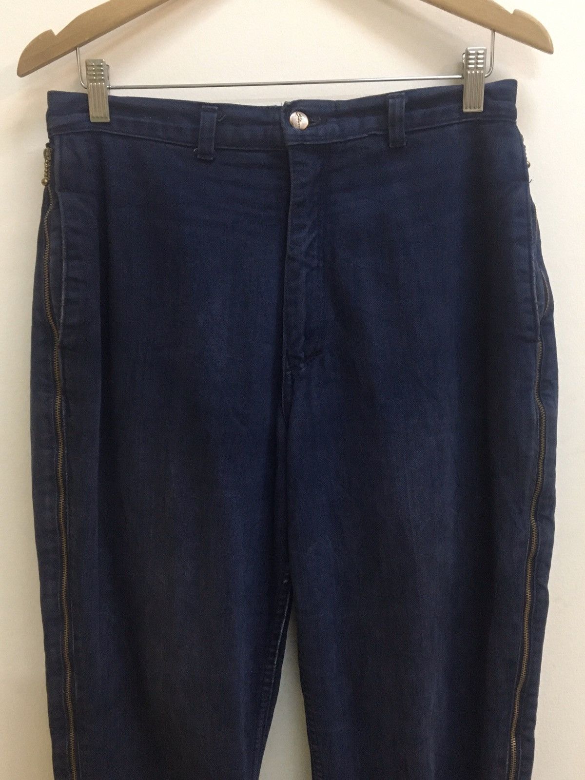 Designer × Ziggy Chen BAGGY FIT SIDE ZIPPER PANTS Size US 30 / EU 46 - 3 Thumbnail