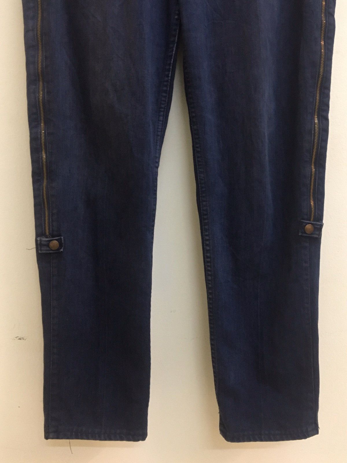 Designer × Ziggy Chen BAGGY FIT SIDE ZIPPER PANTS Size US 30 / EU 46 - 4 Thumbnail