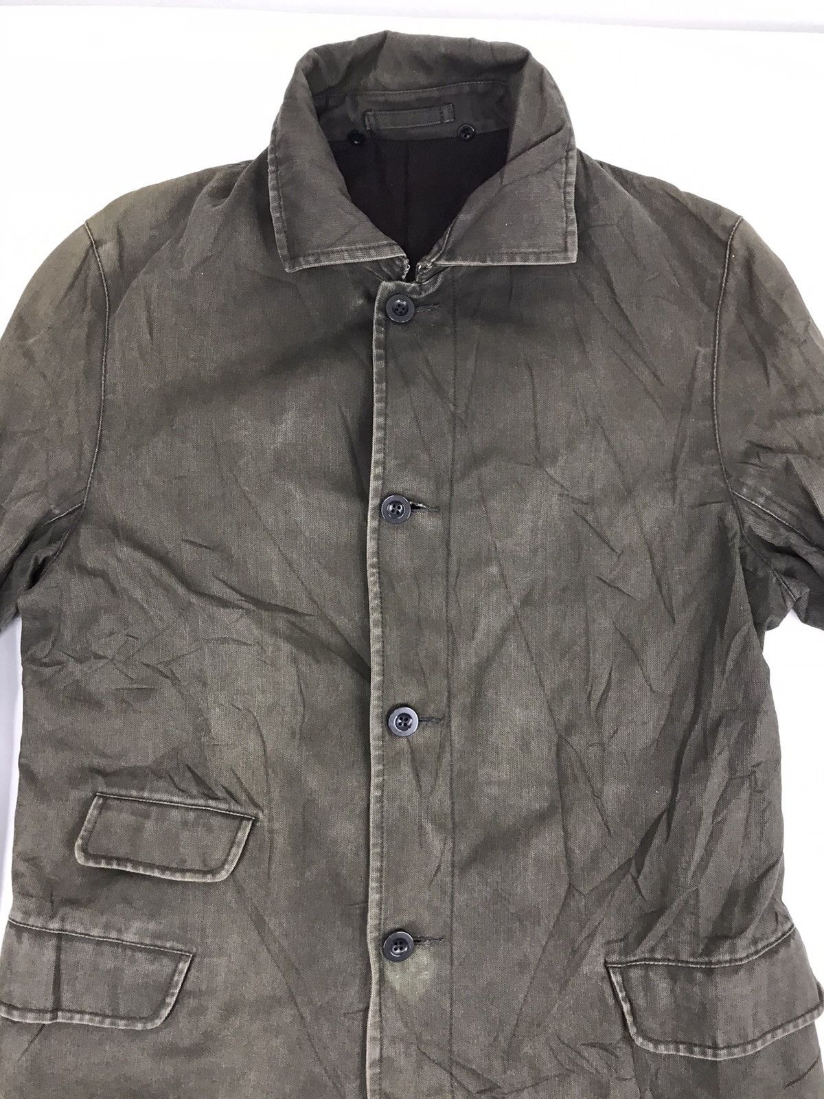 Japanese Brand Trans Continents Military Style Jacket Workwear Fashion Size US M / EU 48-50 / 2 - 2 Thumbnail