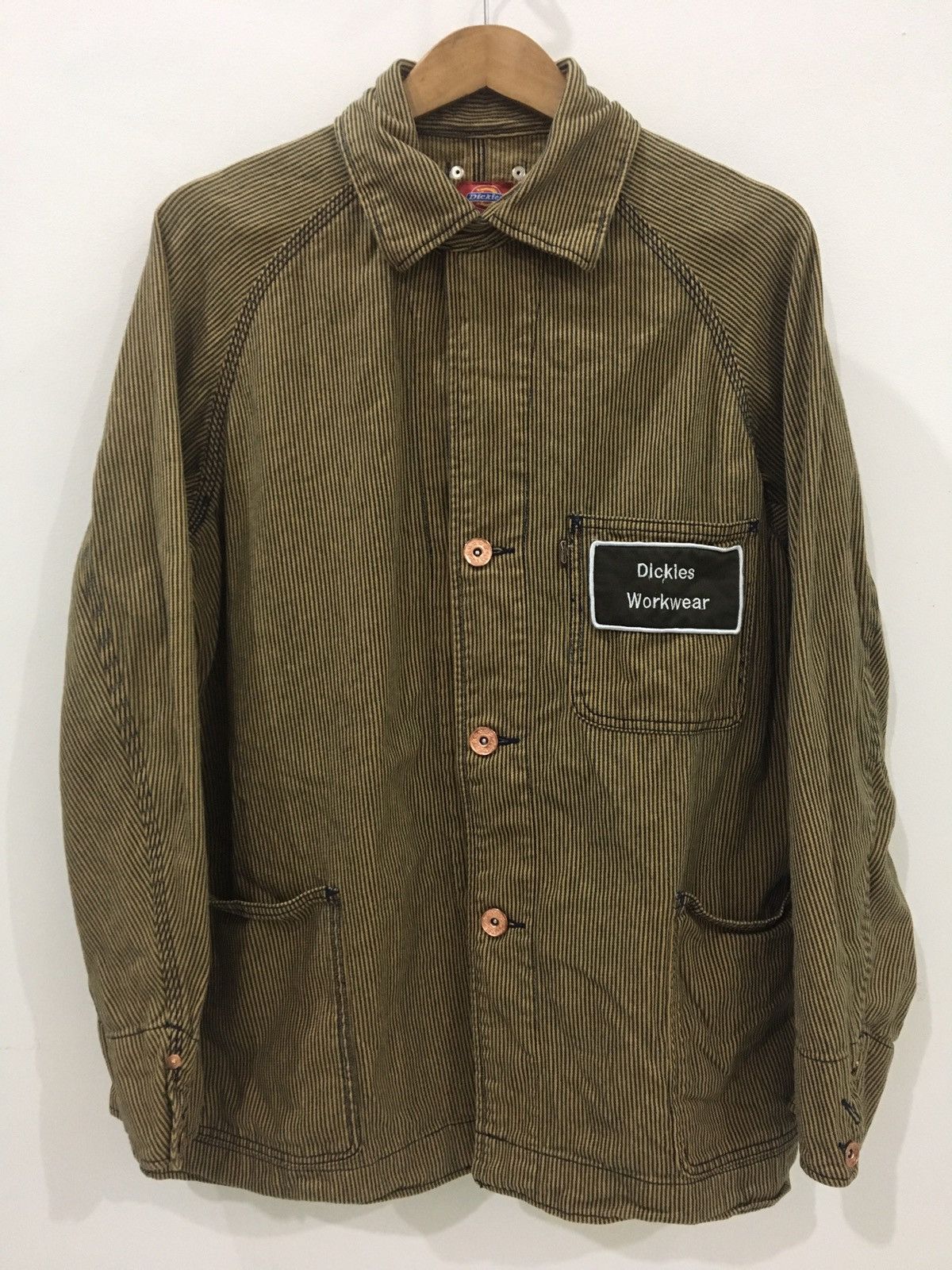 Dickies DICKIES - STRIPE CHORE PARKA JACKET Size US L / EU 52-54 / 3 - 1 Thumbnail